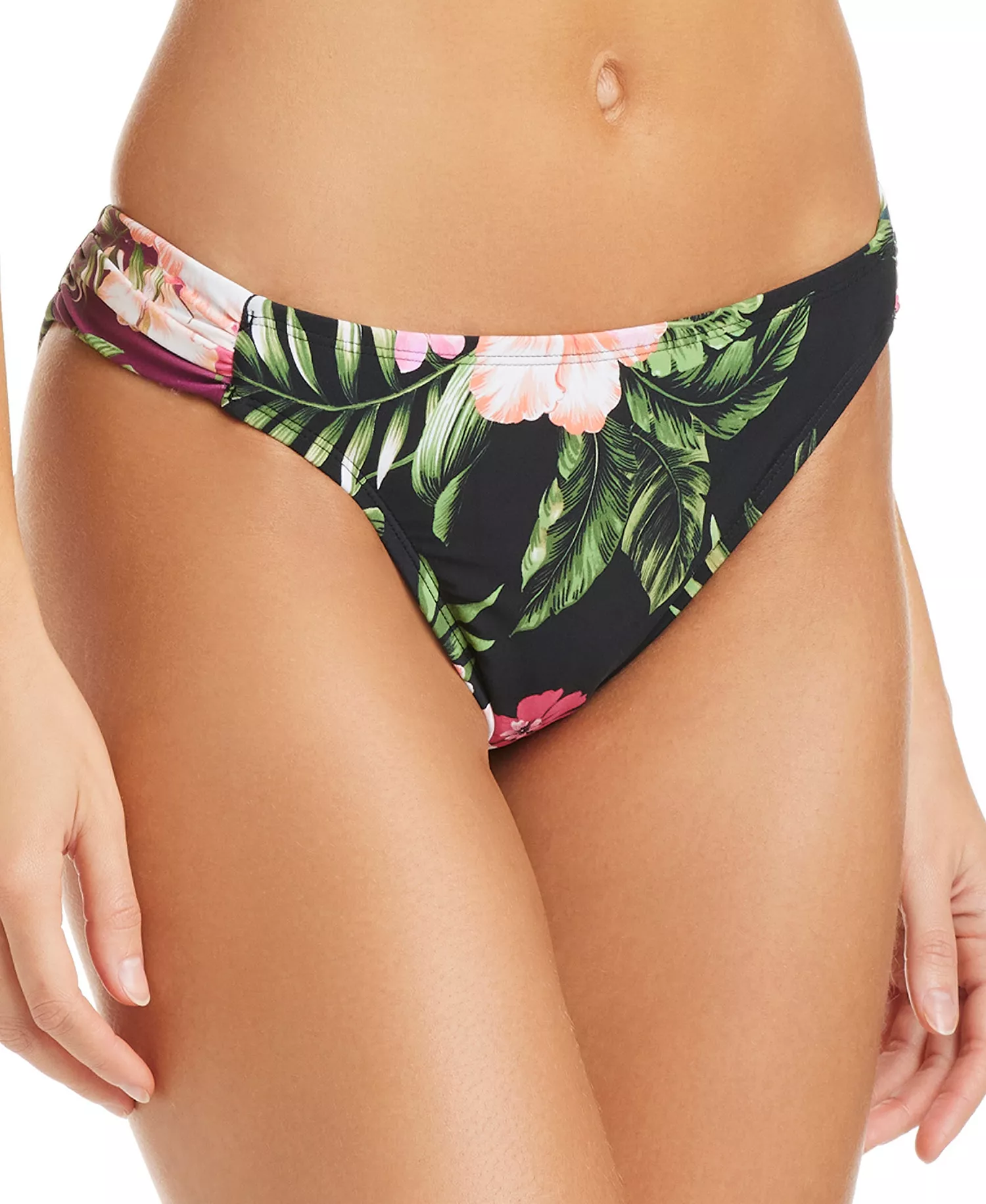 Women's Tropical Heat Tab Side Hipster Swim Bottoms, Macy's Exclusive - Multi - L
