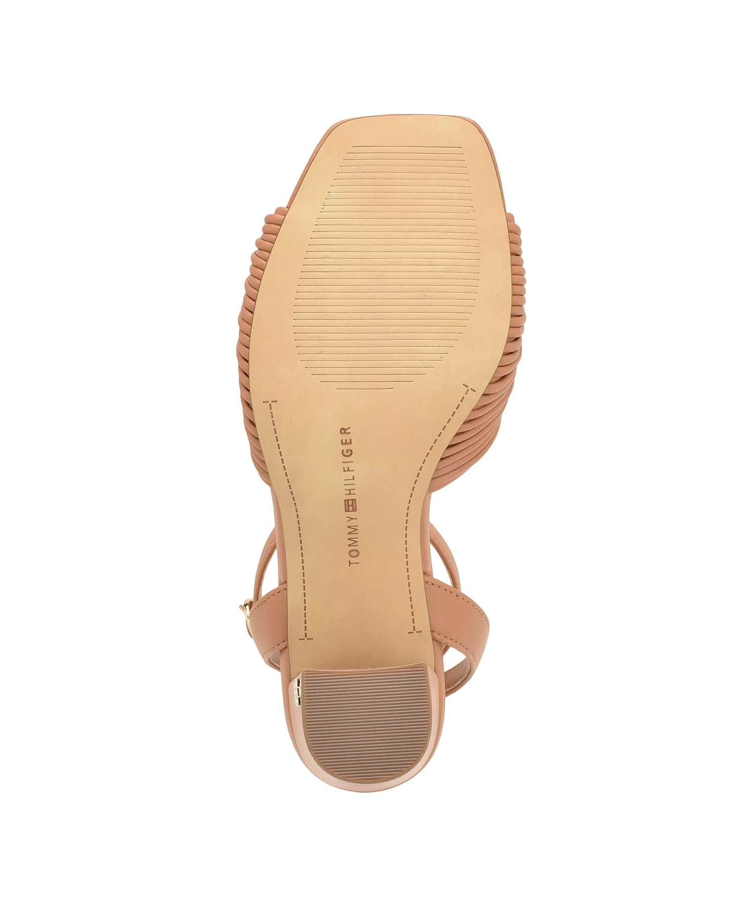 Women's Sarifina Knotted Block Heel Sandals - Medium Natural - 10M