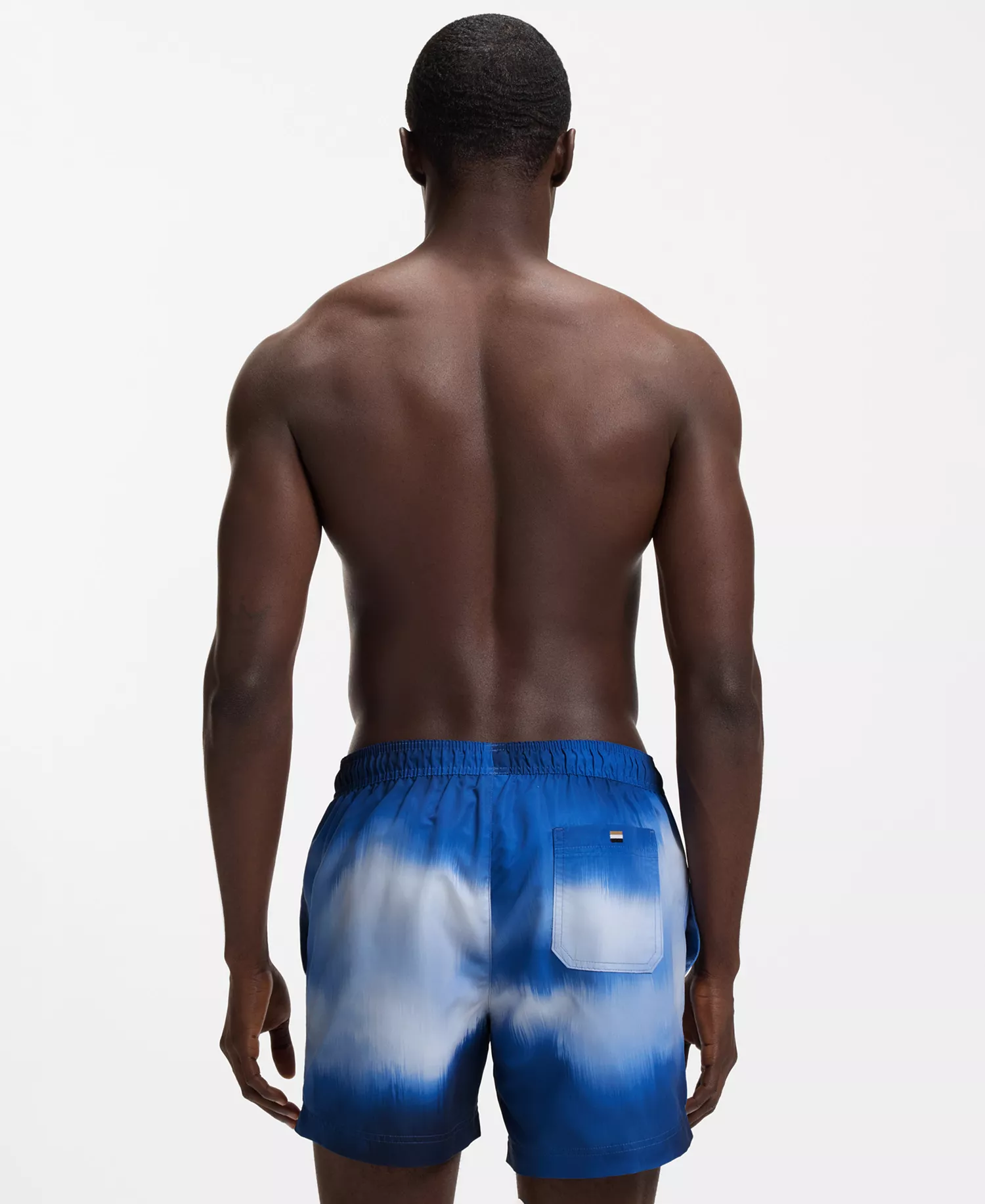 Men's Regular-Fit 5" Swim Trunks - Blue Ombre - 2XL