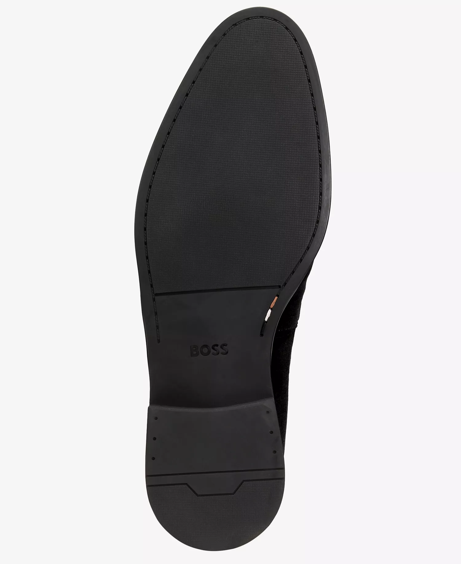 by Hugo Boss Men's Tayil Almond Toe Loafers - Black - 10