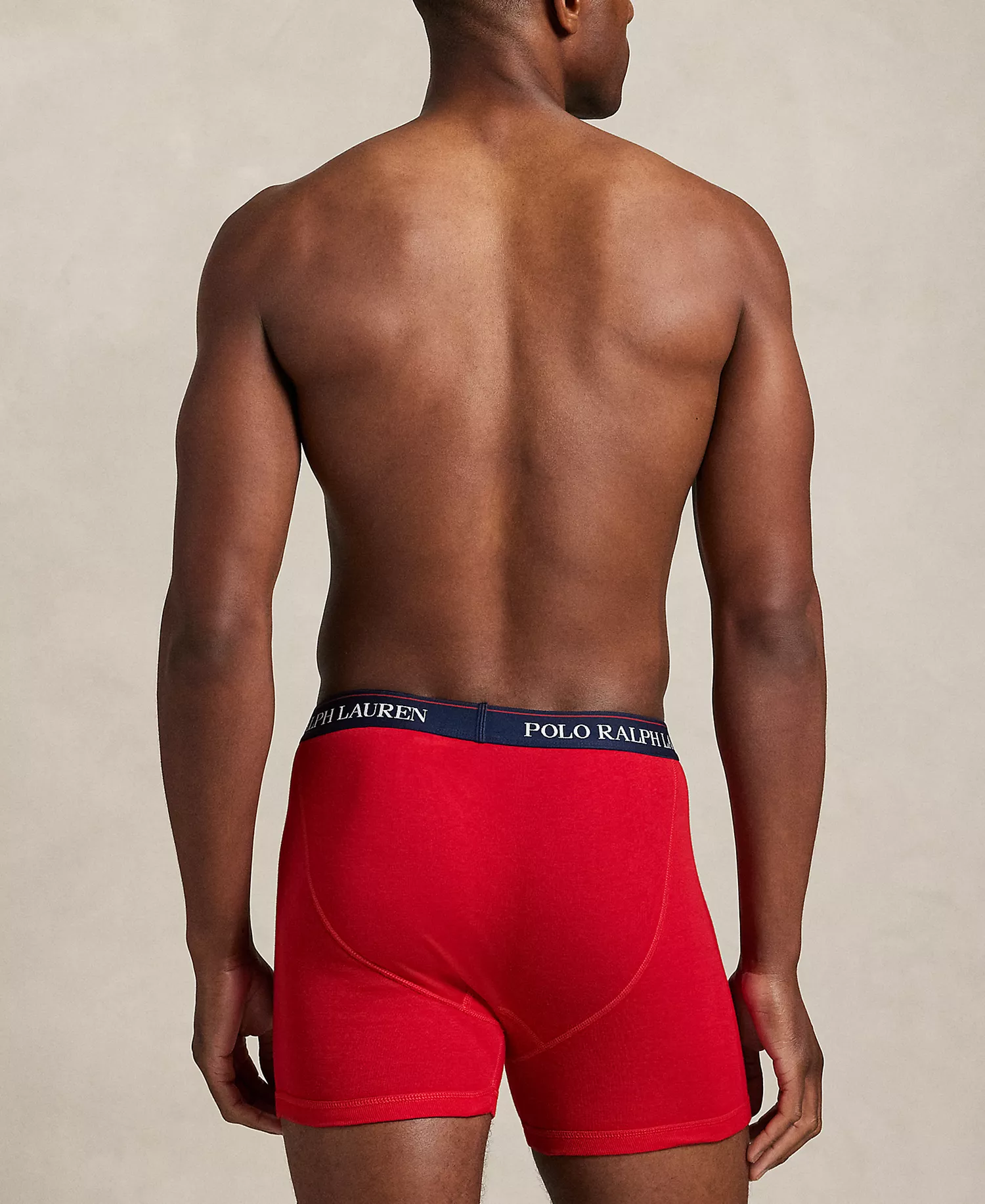 Men's 3-Pack Classic Fit Boxer Briefs - Red/Cross Country Horseshoe/Andover Heather - L