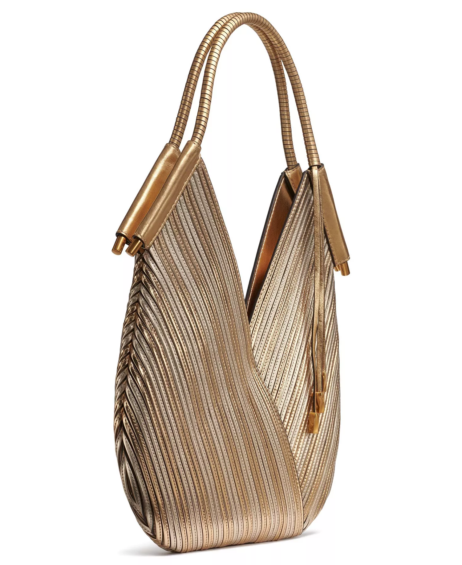 Baldwin Mini Metallic Shoulder Bag - Gold - NO SIZE