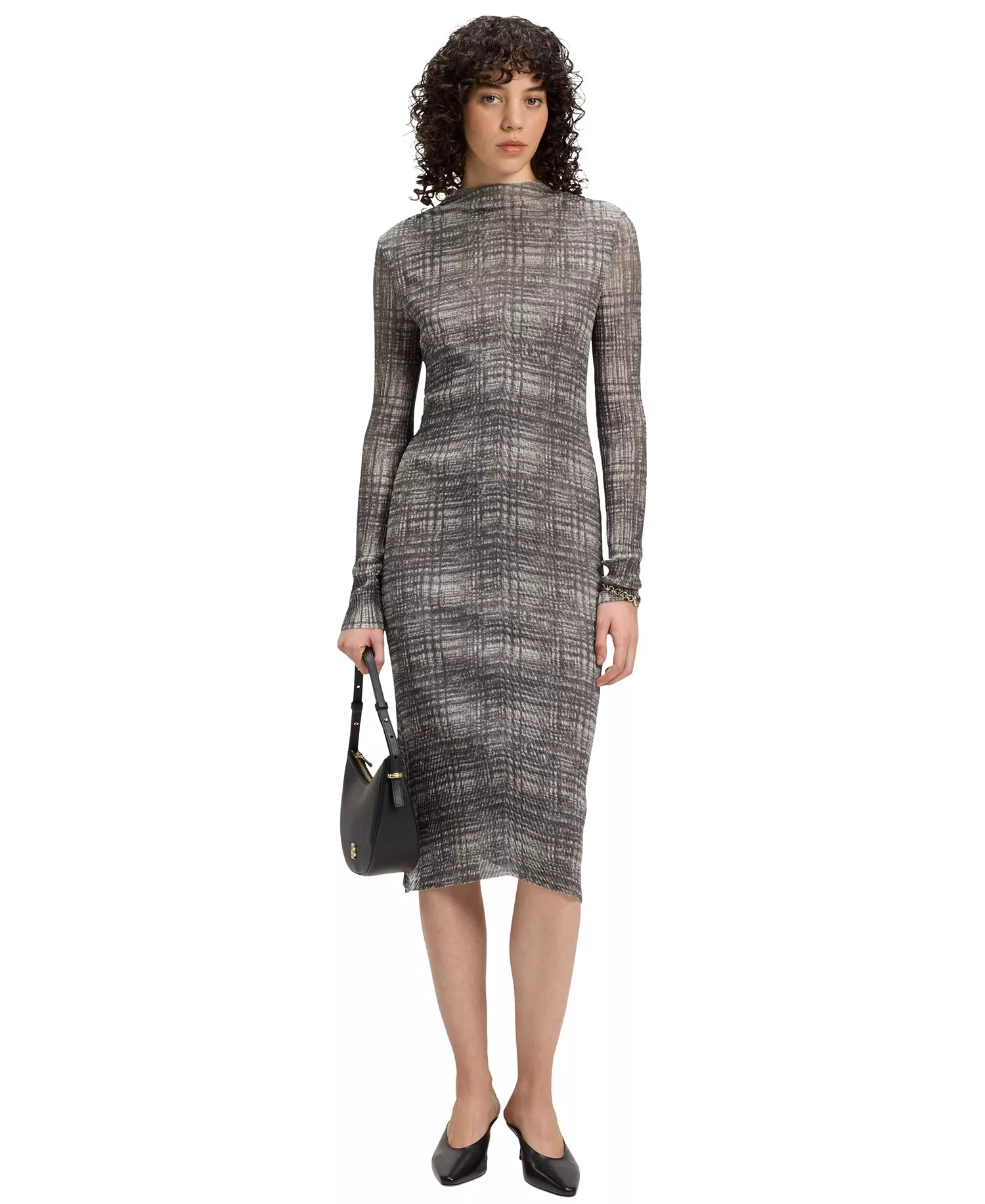 Women’s Modal Skirt Plissé-Tulle Dress - Open Misc - S