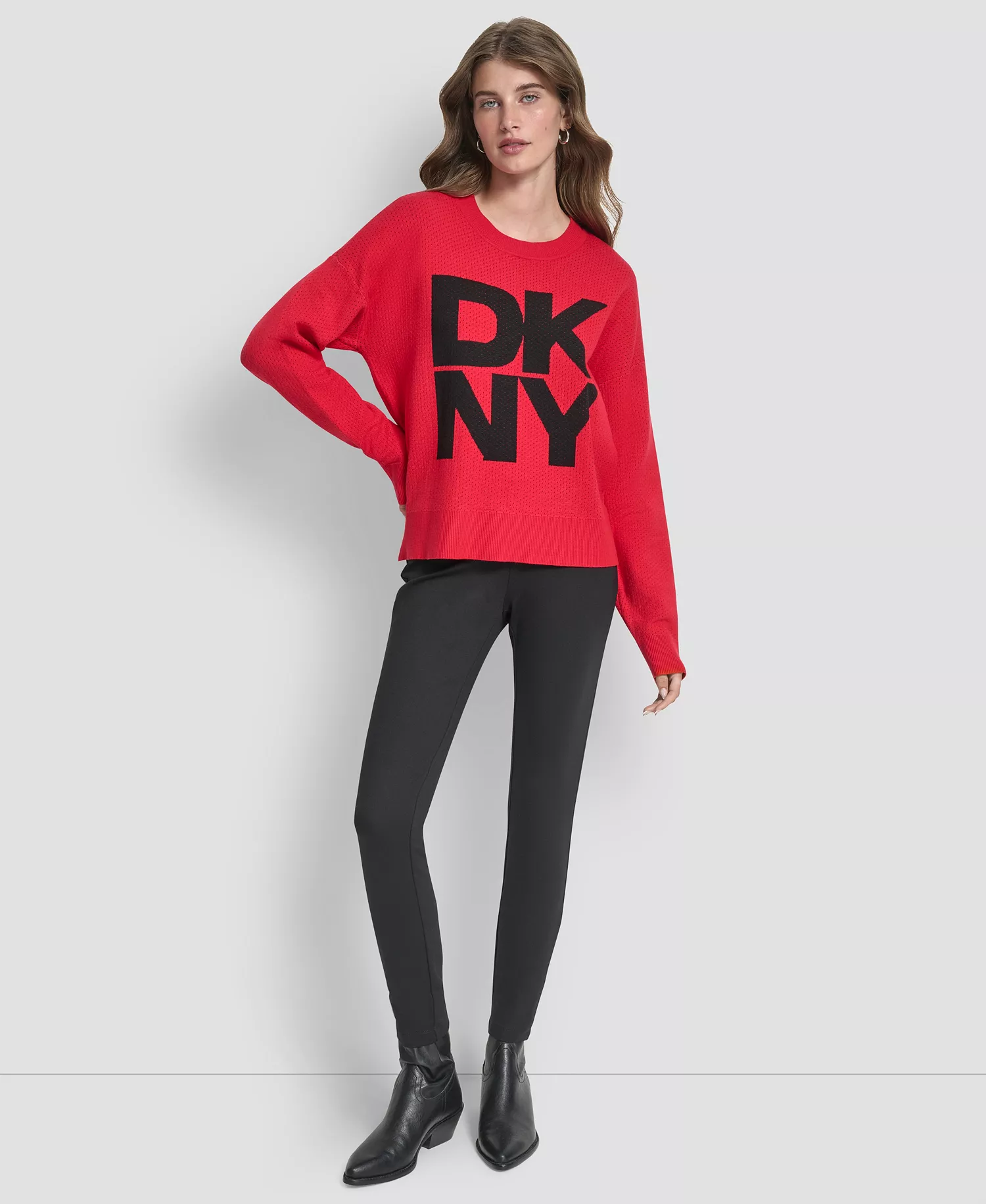 Women's Logo Crewneck Sweater - City Crimson - L