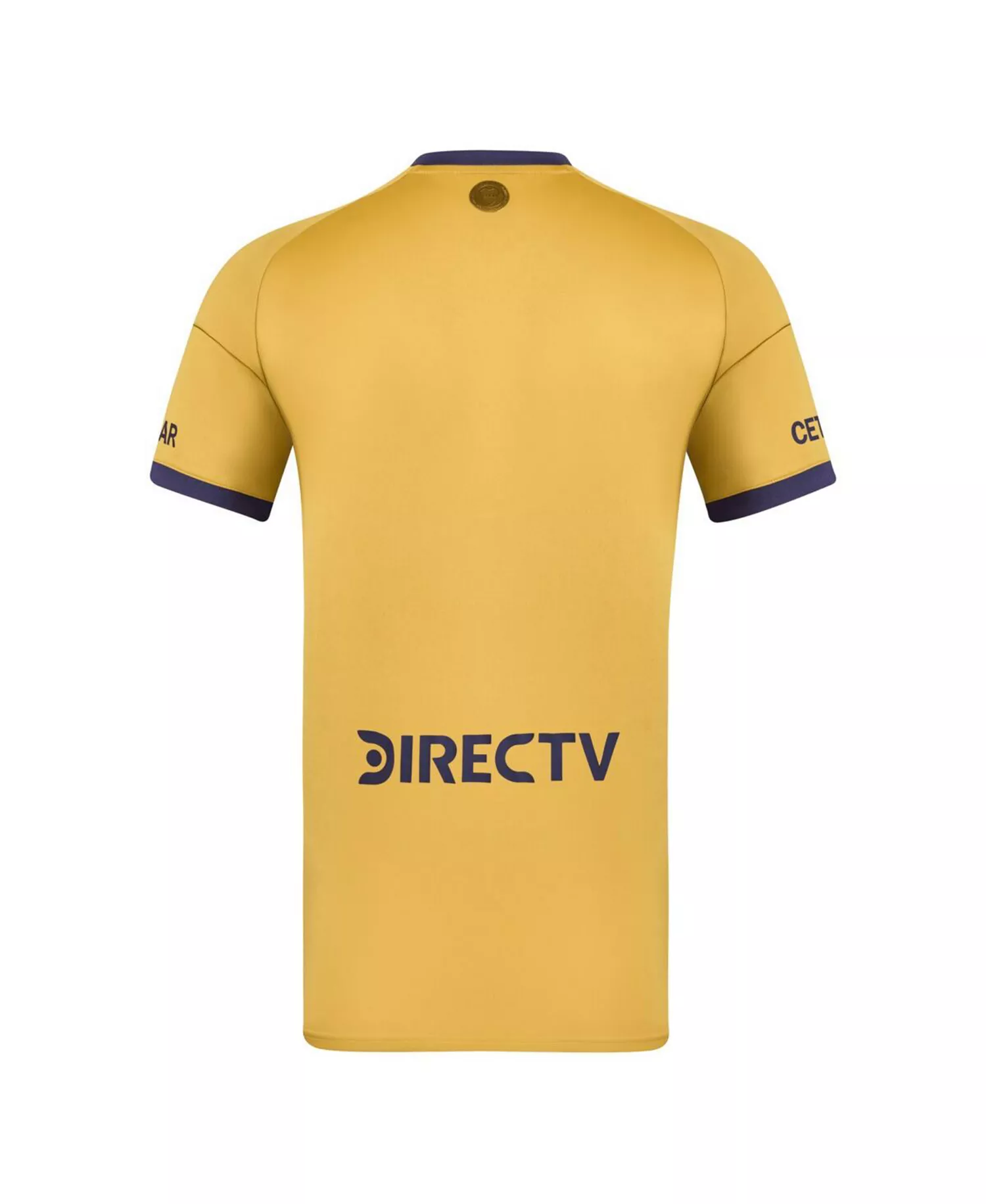 Men's Yellow Boca Juniors 2025/26 Away Replica Jersey - Yellow - 2XL