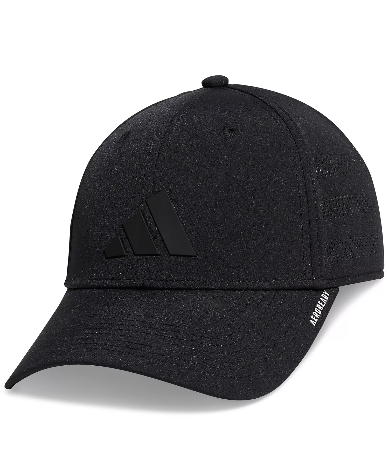 Men's Gameday Stretch Performance Cap - Black - L/XL