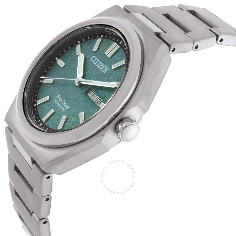 Citizen Zenshin Three-hand Green Dial Men's Watch