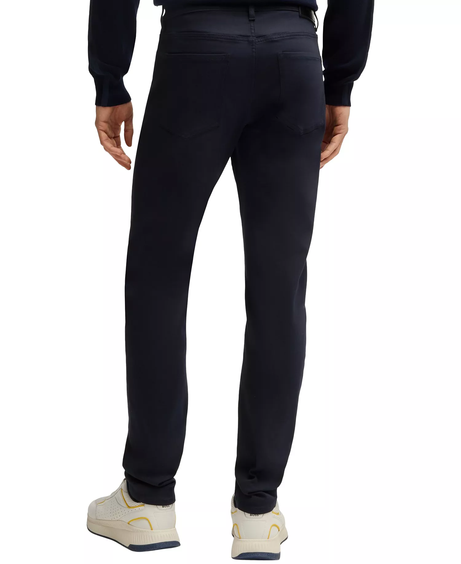Porsche x BOSS Tapered-Fit Jeans - Navy - 36x32