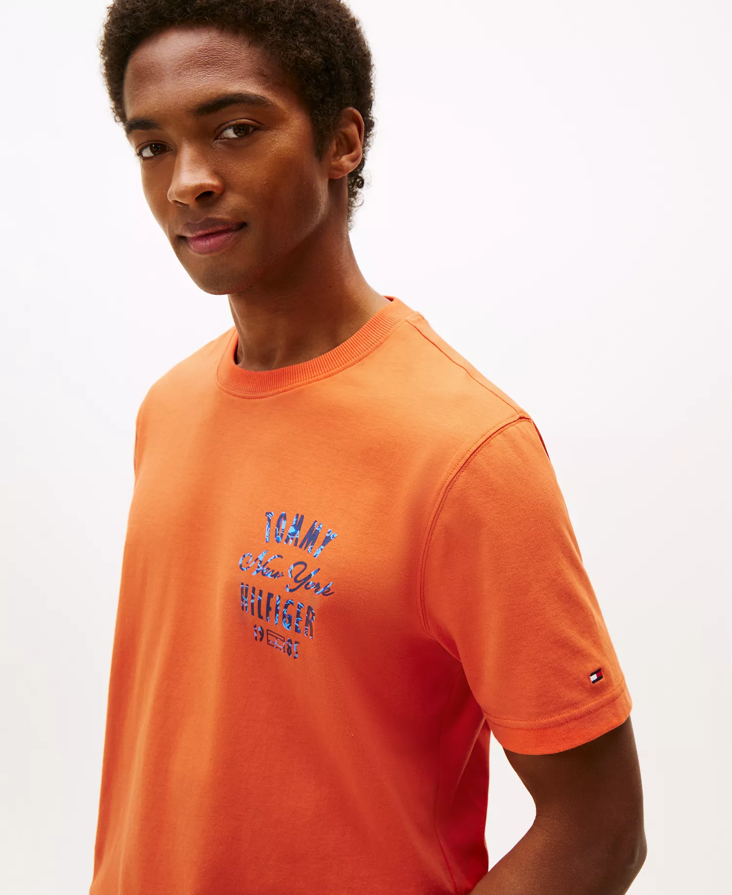 Men's New York Graphic T-Shirt - Brilliant Orange - L