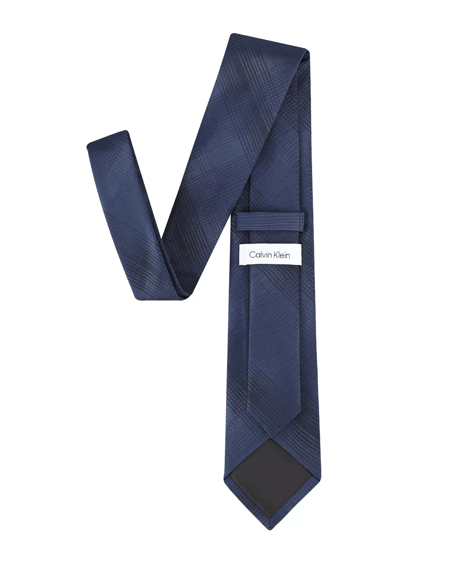 Men's Kali Plaid Tie - Navy - ONE SIZE