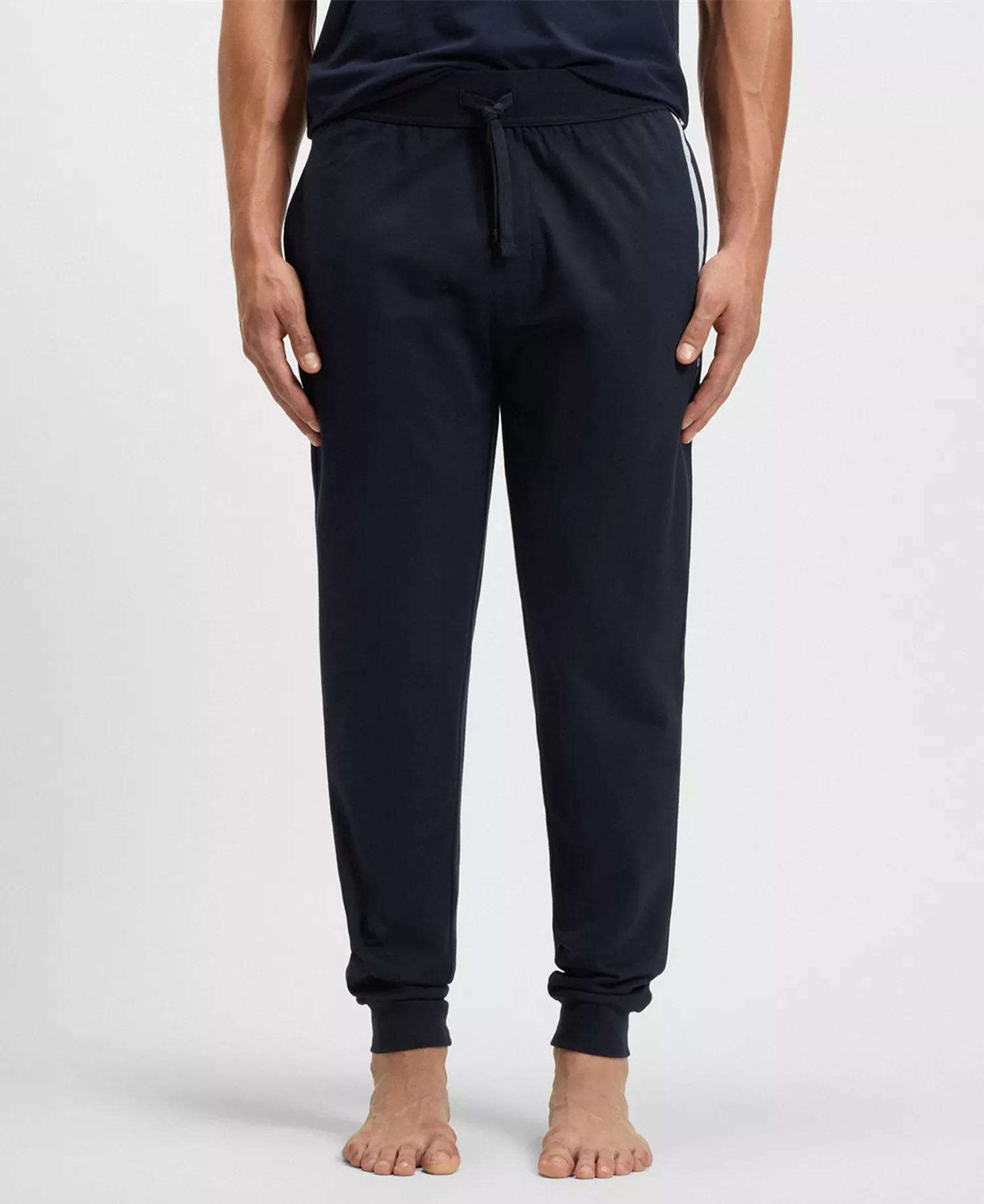 Men's Authentic Drawstring Waistband Pants - Dark Blue - L