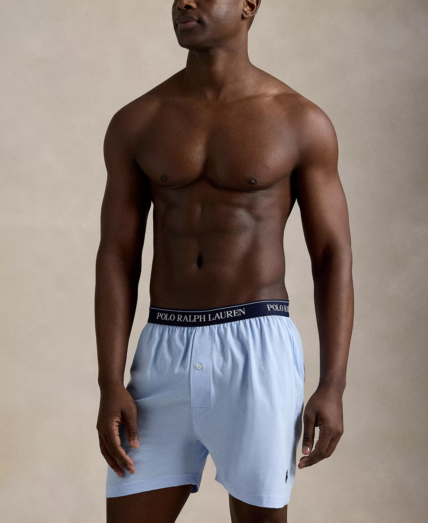 Men's Classic Cotton Knit Boxer Briefs, 5-Pack Set - Cruise Navy/Office Blue/Fatigue/Light Green/Andover Heather - L