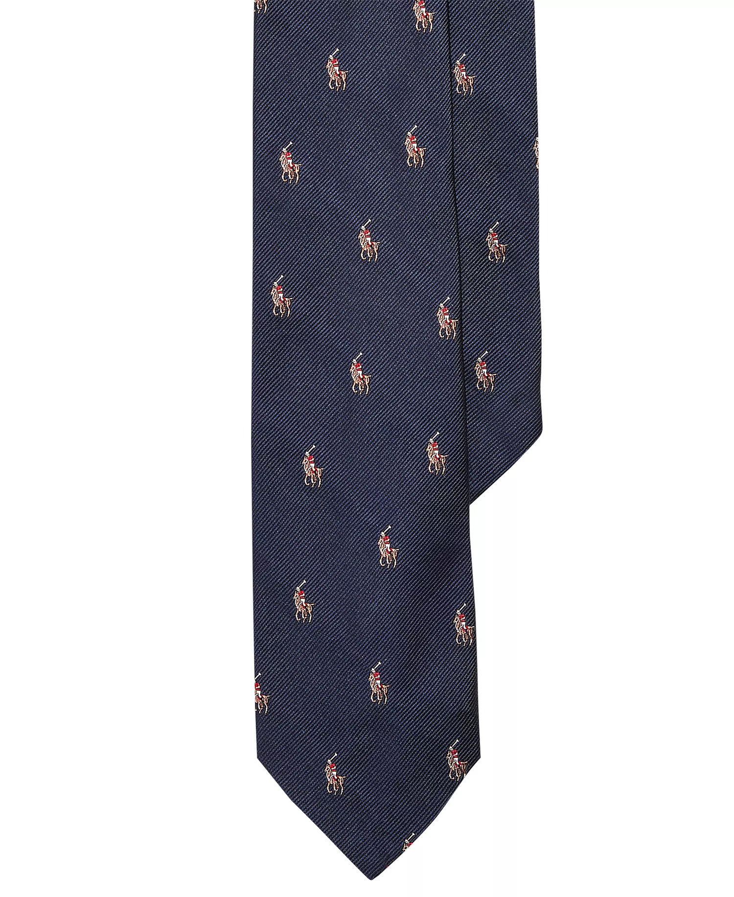 Men's Polo Pony Silk Tie - Navy - No Size