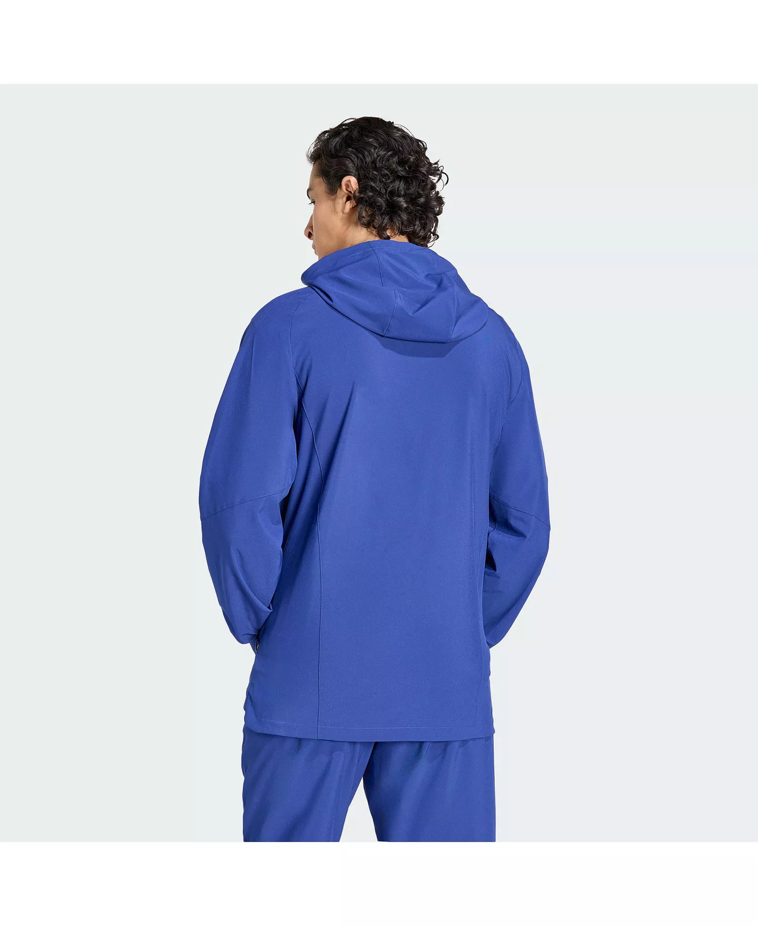 Men's Blue Italy National Team 2026 World Cup Travel Windbreaker Jacket - Blue - 2XL