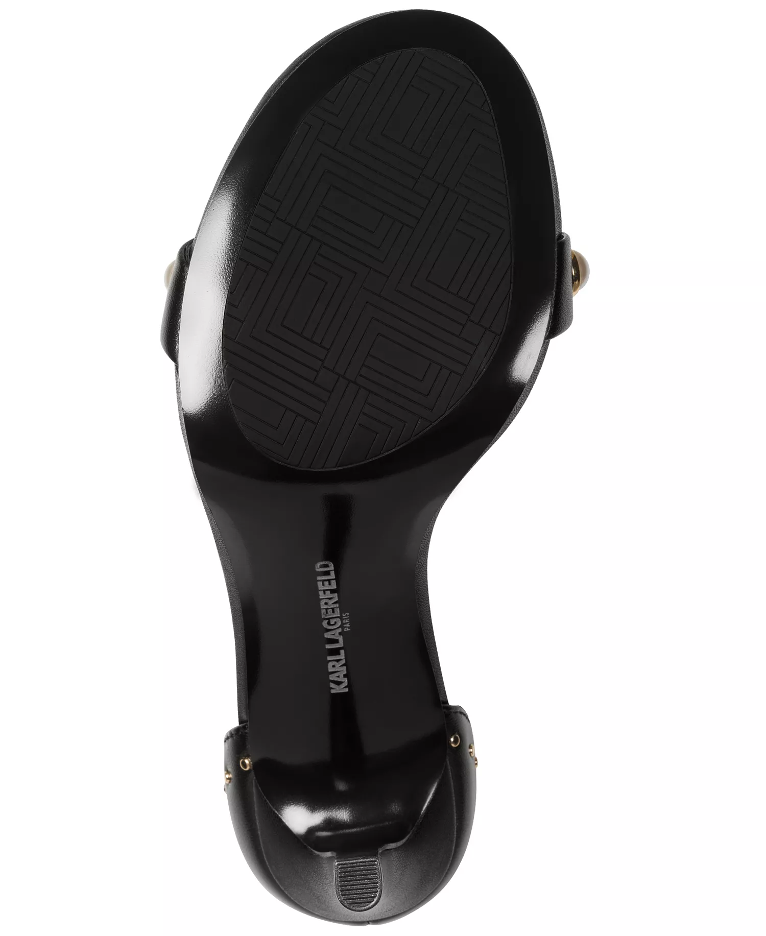 Women's Kenz Pearl Ankle Strap Sandals - Black - 5.5