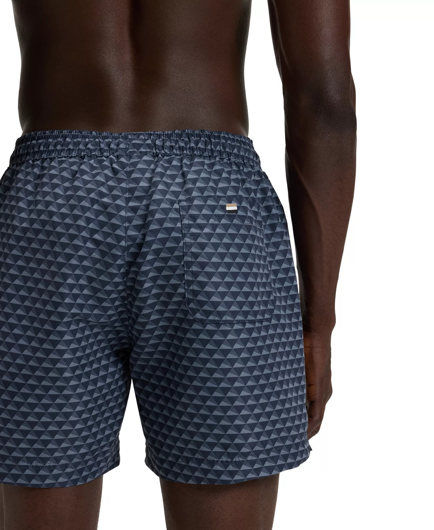 Men's All-Over Print Swim Shorts - Navy - XL