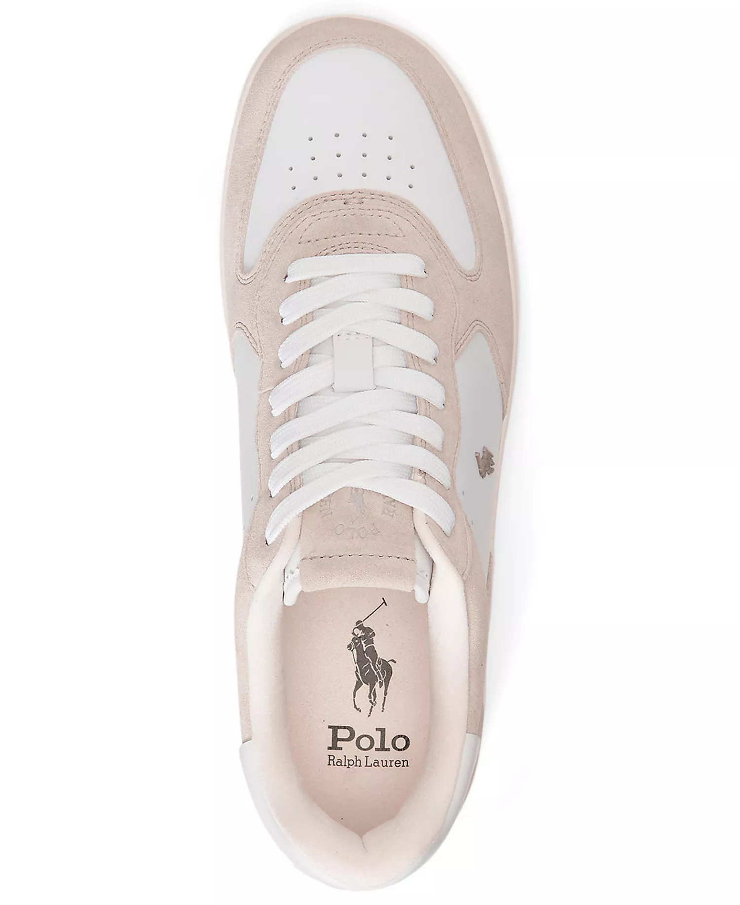 Men's Masters Court Round Toe Sneakers - Beige/White - 10.5D