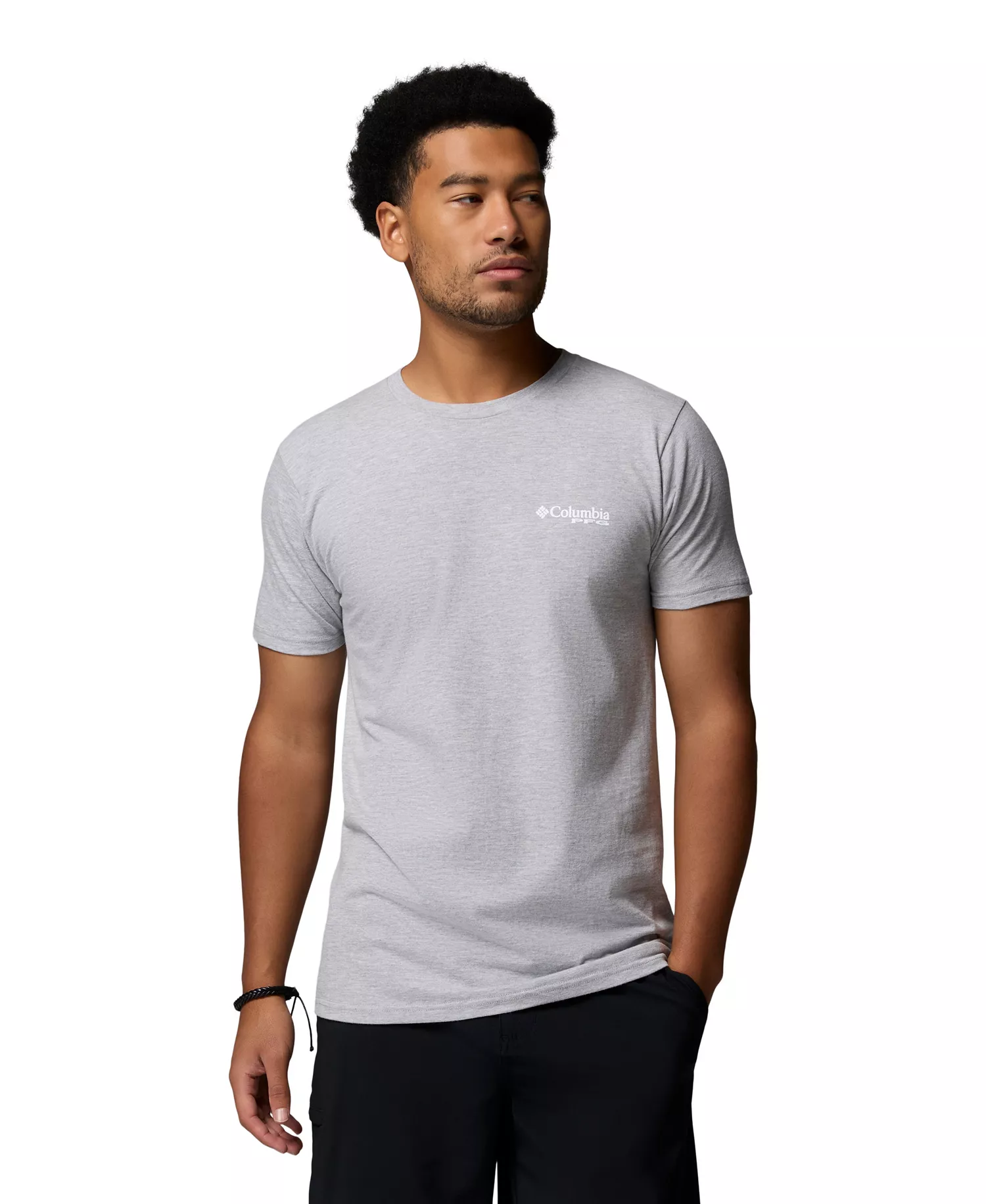 Men's PFG Ferrule Graphic T-Shirt - Gray Heather - L