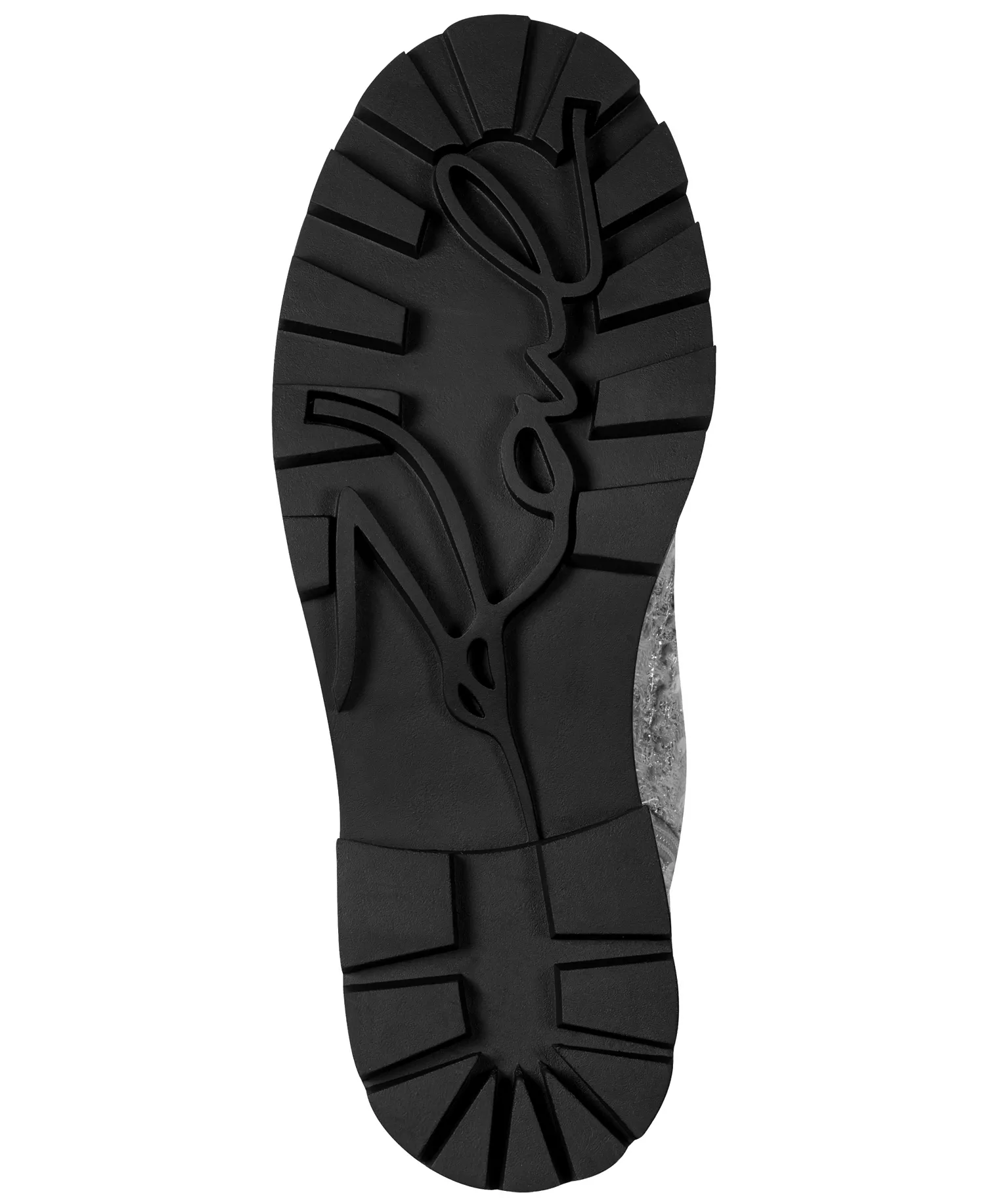 Women's Marlee Lace-Up Sequin Boots - Silver - 5