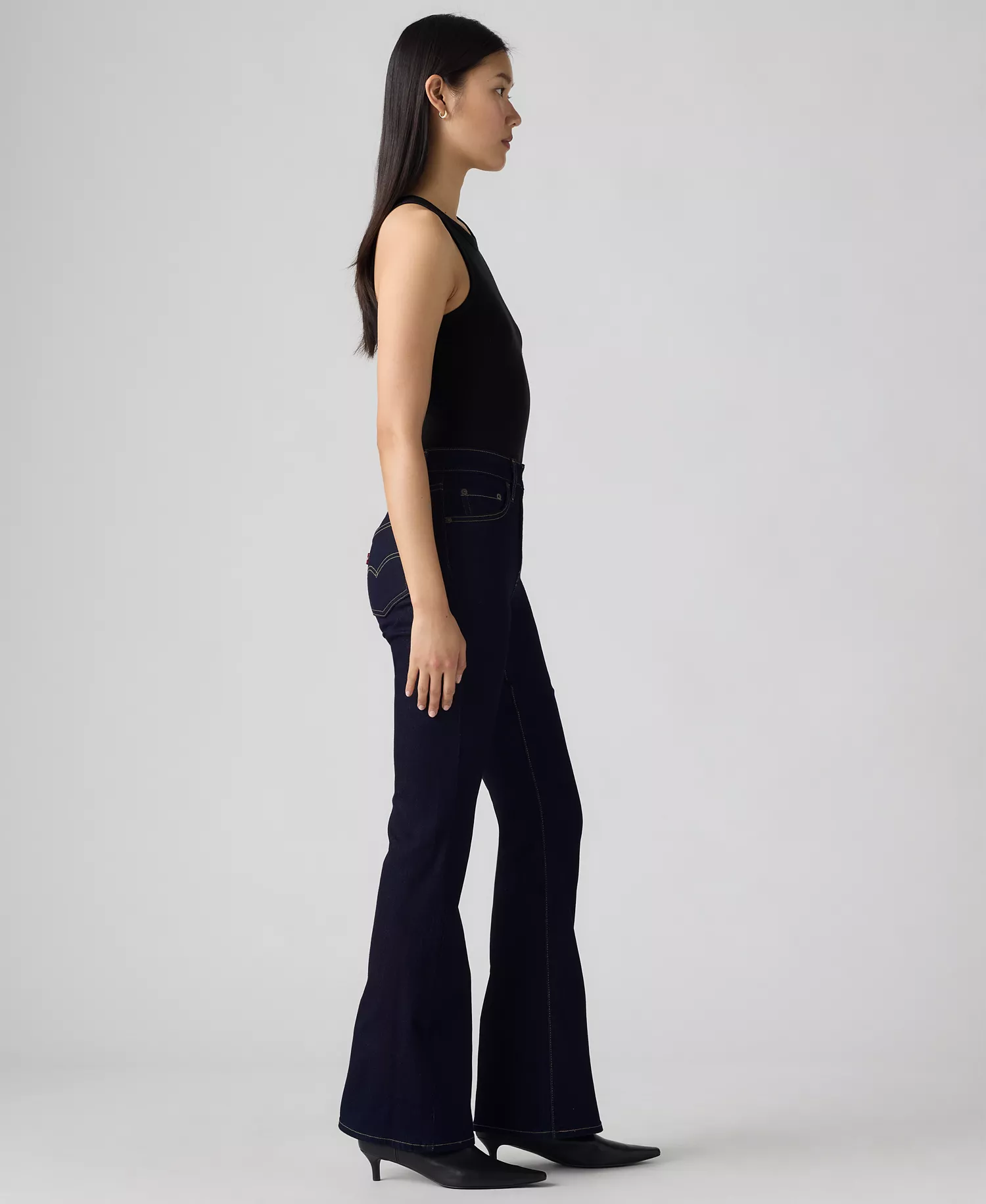 Women's 726 High Rise Slim Fit Flare Jeans - Cast Shadow - 24