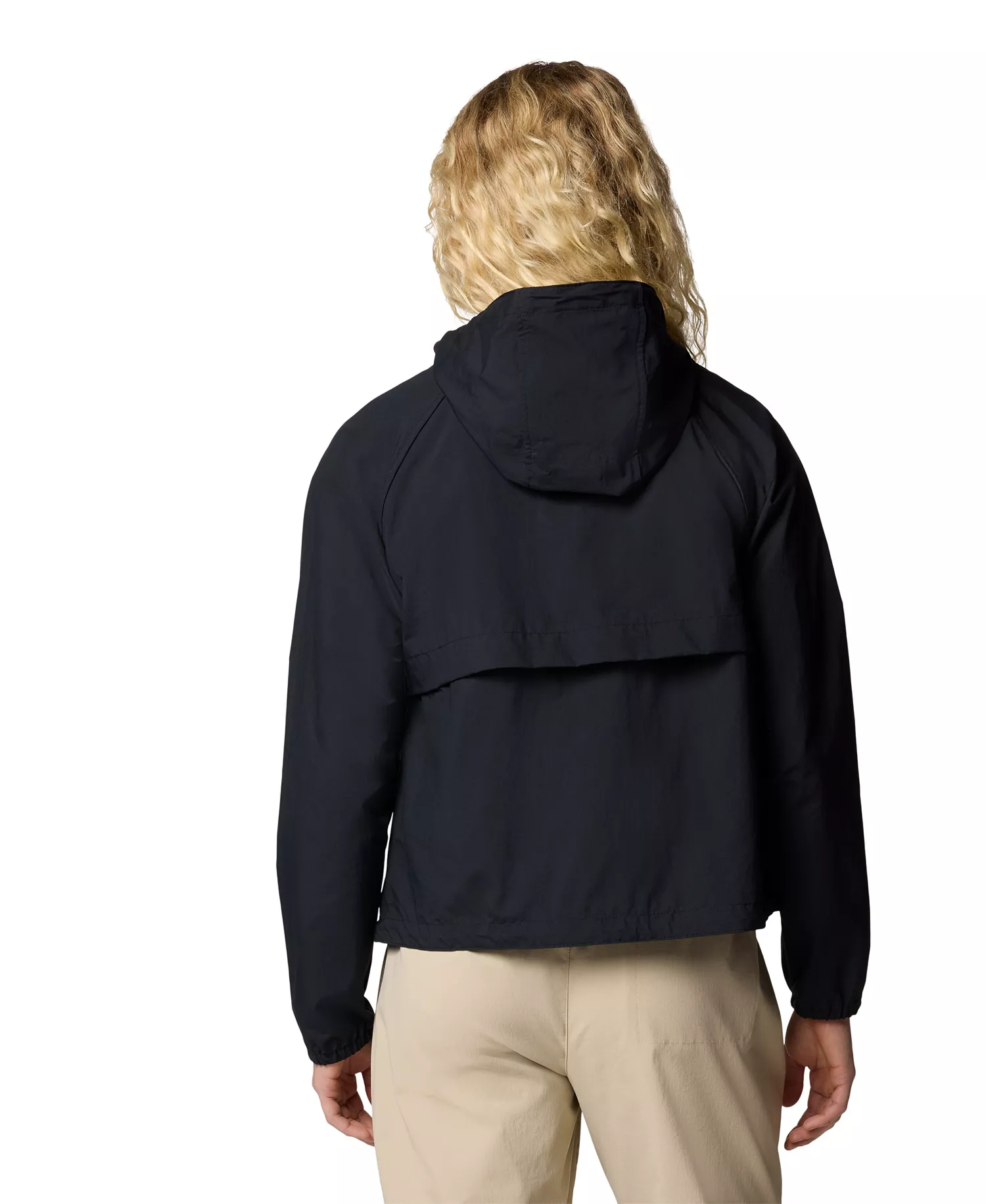 Women's Spire Valley Windbreaker Jacket - Black - L