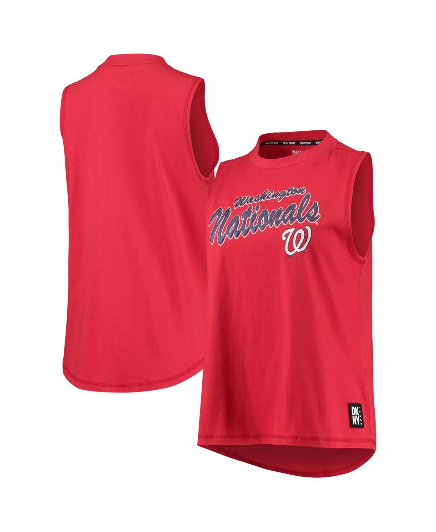 Women's Red Washington Nationals Marcie Tank Top - Red - L