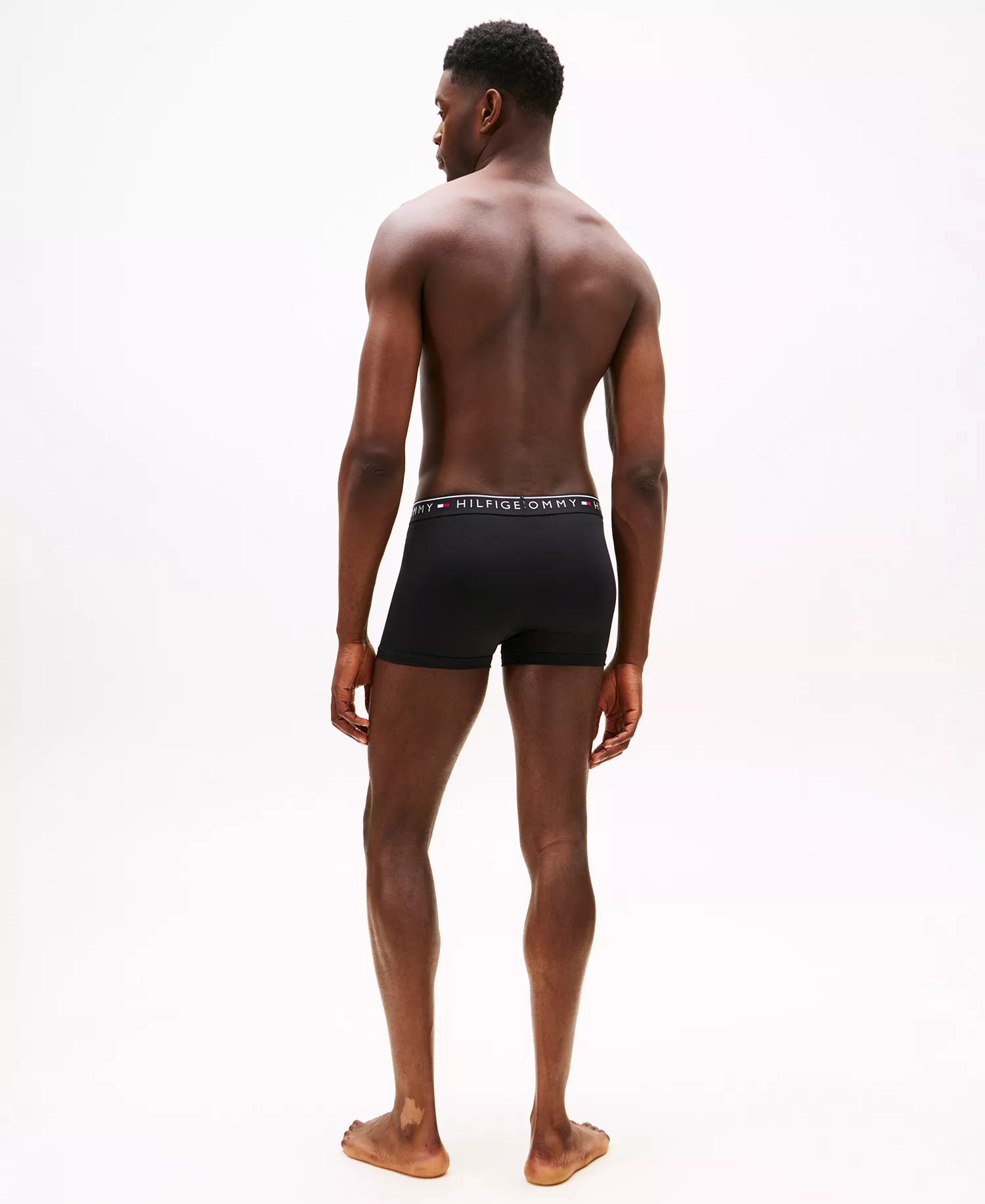 Men's 3-Pack Micro Moisture-Wicking Trunks Set - Black - L