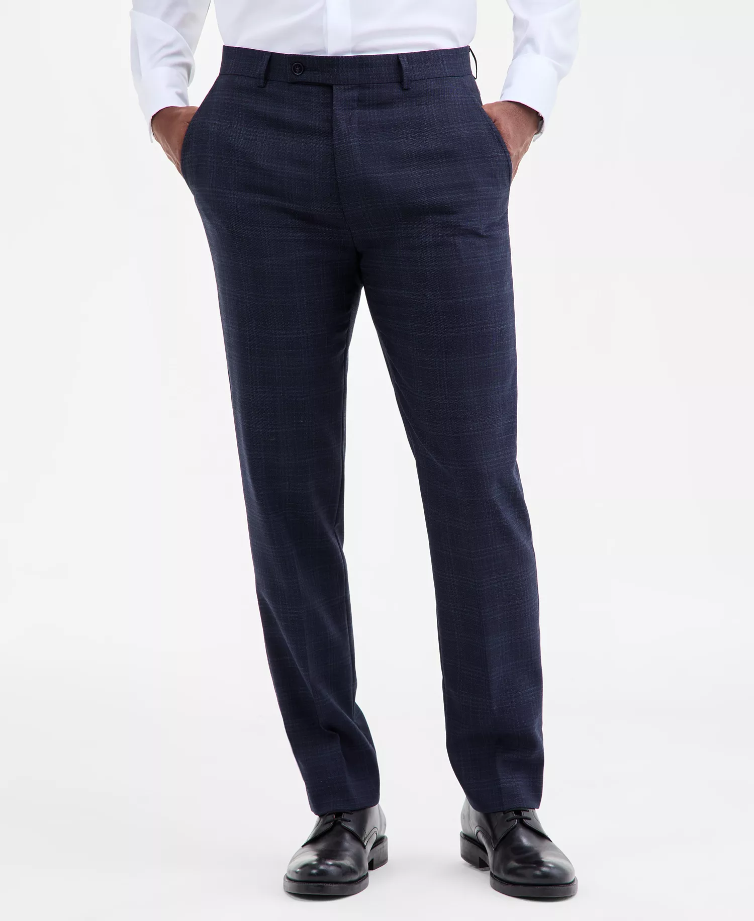 Men's Slim-Fit Wool-Blend Suit Separates - Blue - 30 - 30