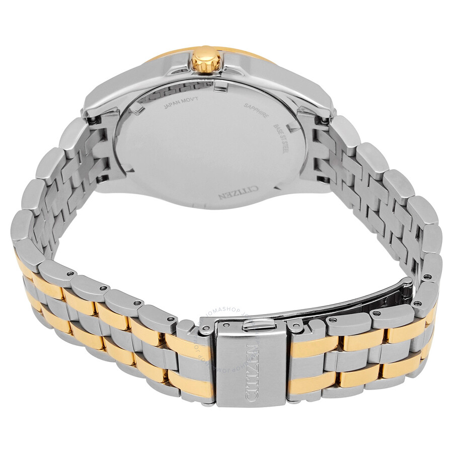 Citizen Eco-Drive Mother of Pearl Dial Two-tone Ladies Watch