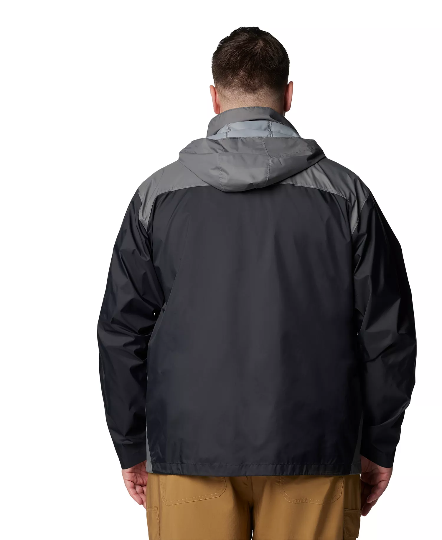 Men's Big & Tall Glennaker Lake II Rain Jacket - Black - 2X