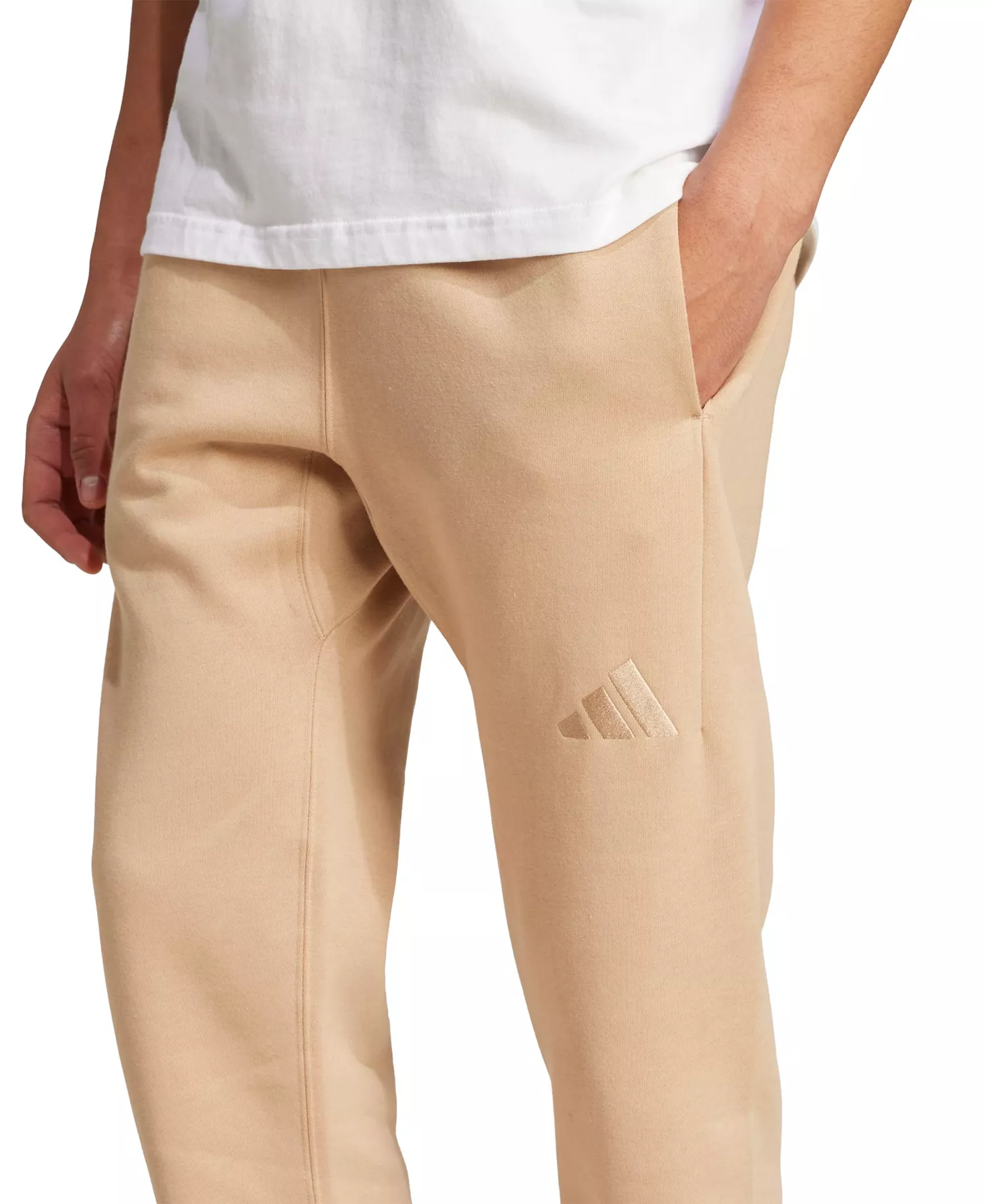 Men's All Season Fleece Tapered Pants - Warm sandstone - L