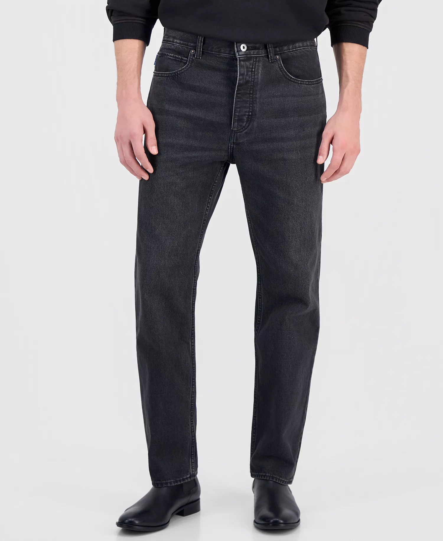 Men's Jonah Regular-Fit Straight-Leg Jeans - Charcoal - 29x32
