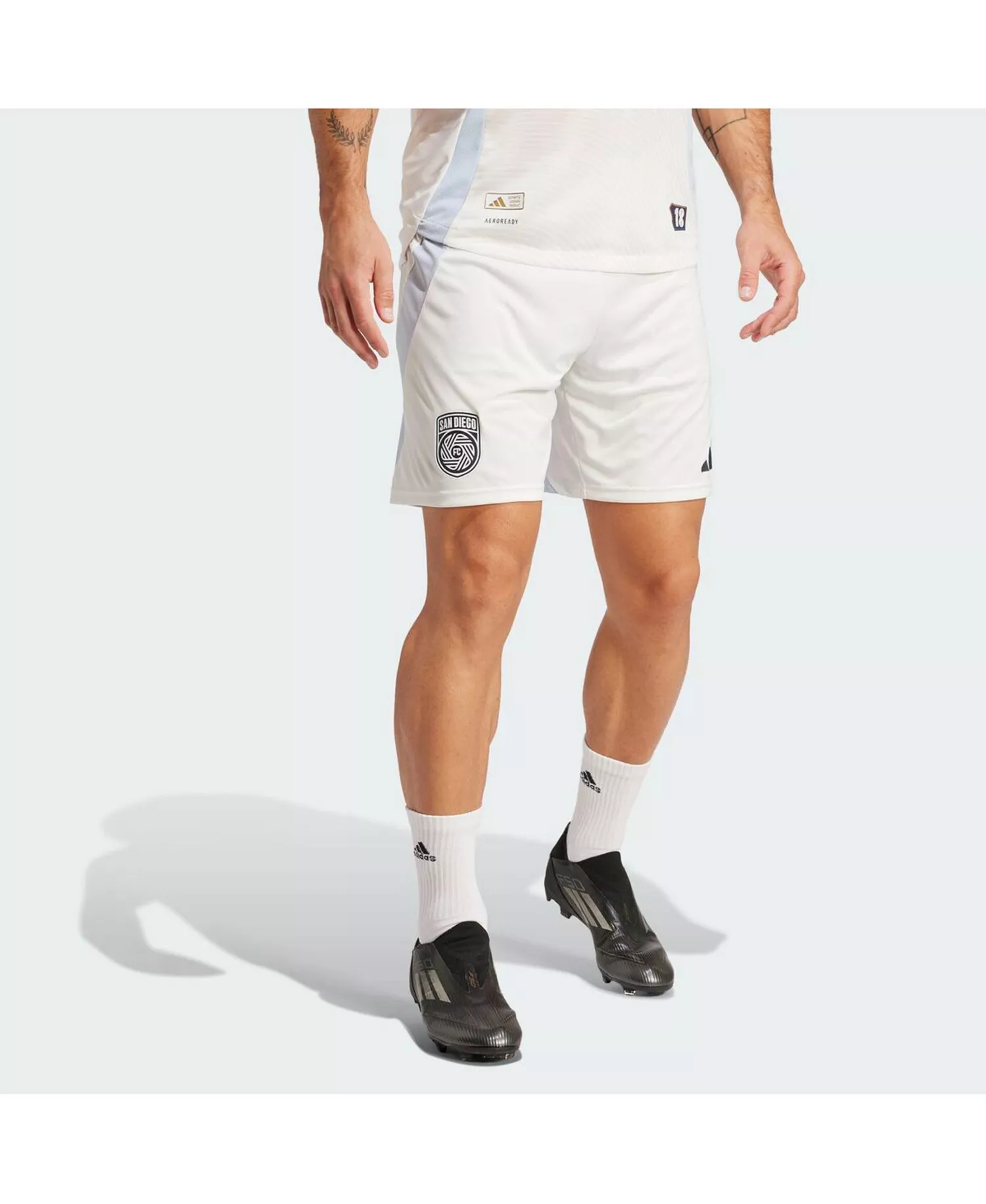 Men's White San Diego FC 2025 Woven into One Authentic Shorts - White - 2XL