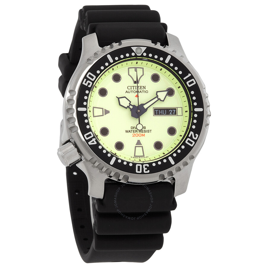 Citizen Promaster Marine Automatic Green Dial Men's Watch