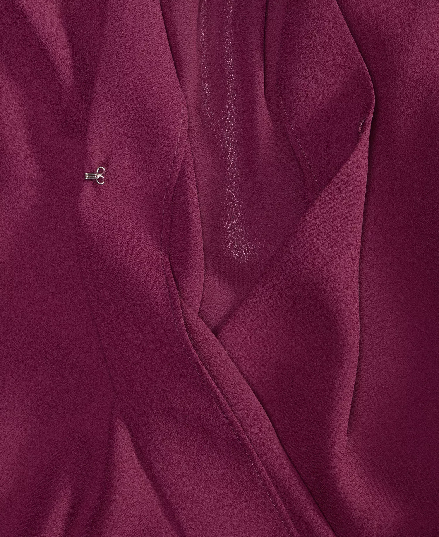 Women's Surplice Long-Sleeve Blouse, Exclusively at Macy's - Berried Treasure - 0X
