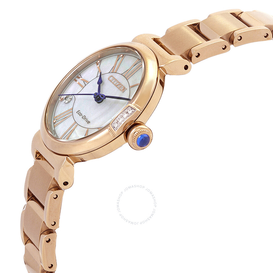 Citizen L Series Eco-Drive Mother of Pearl Dial Ladies Watch