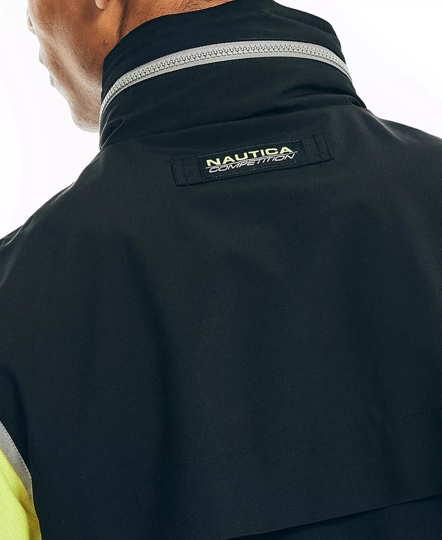 Men's Competition Zip-Front Lightweight Water-Resistant Vest - True Black - L