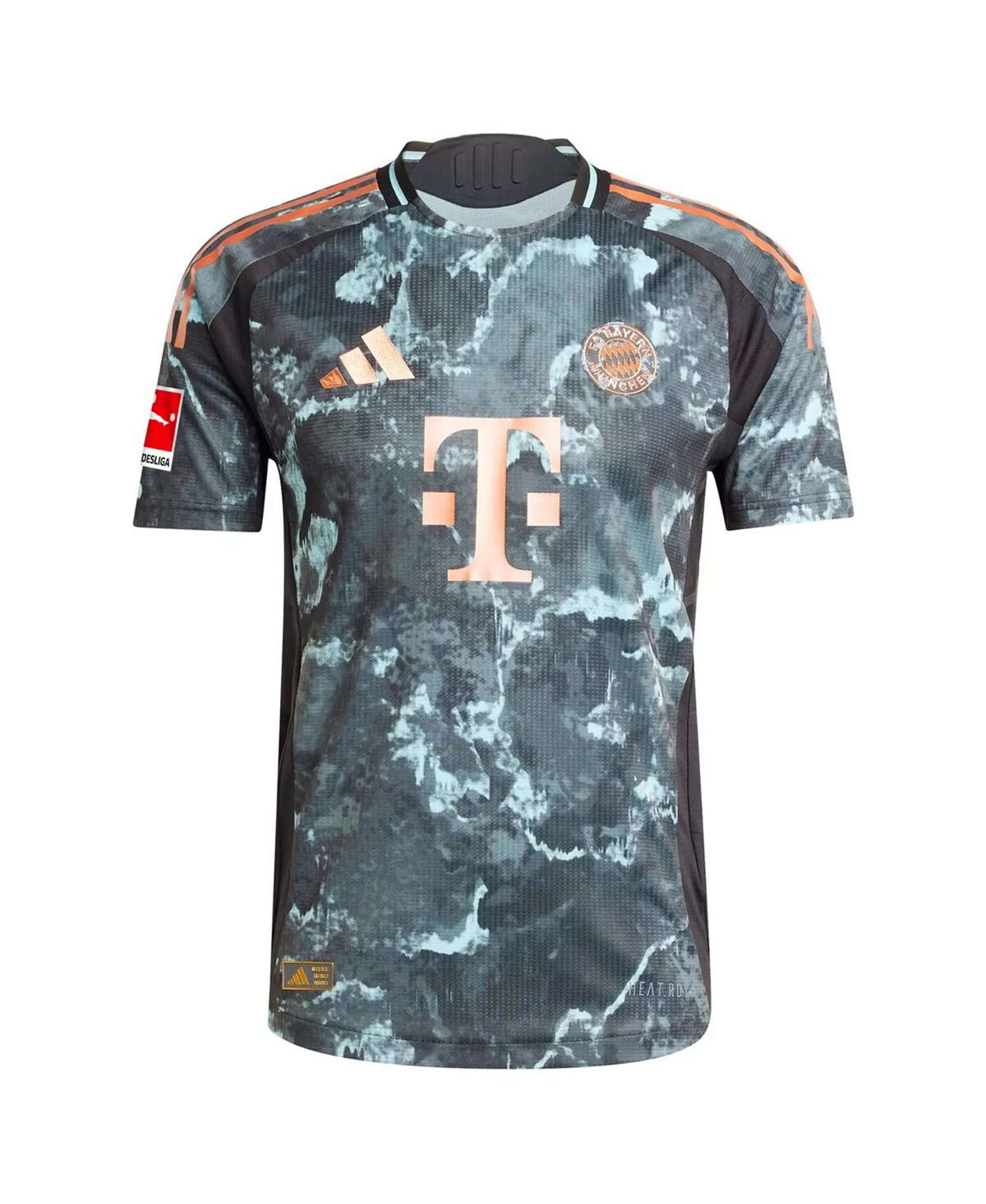 Men's Harry Kane Black Bayern Munich 2024/25 Away Authentic Player Jersey - Black - L