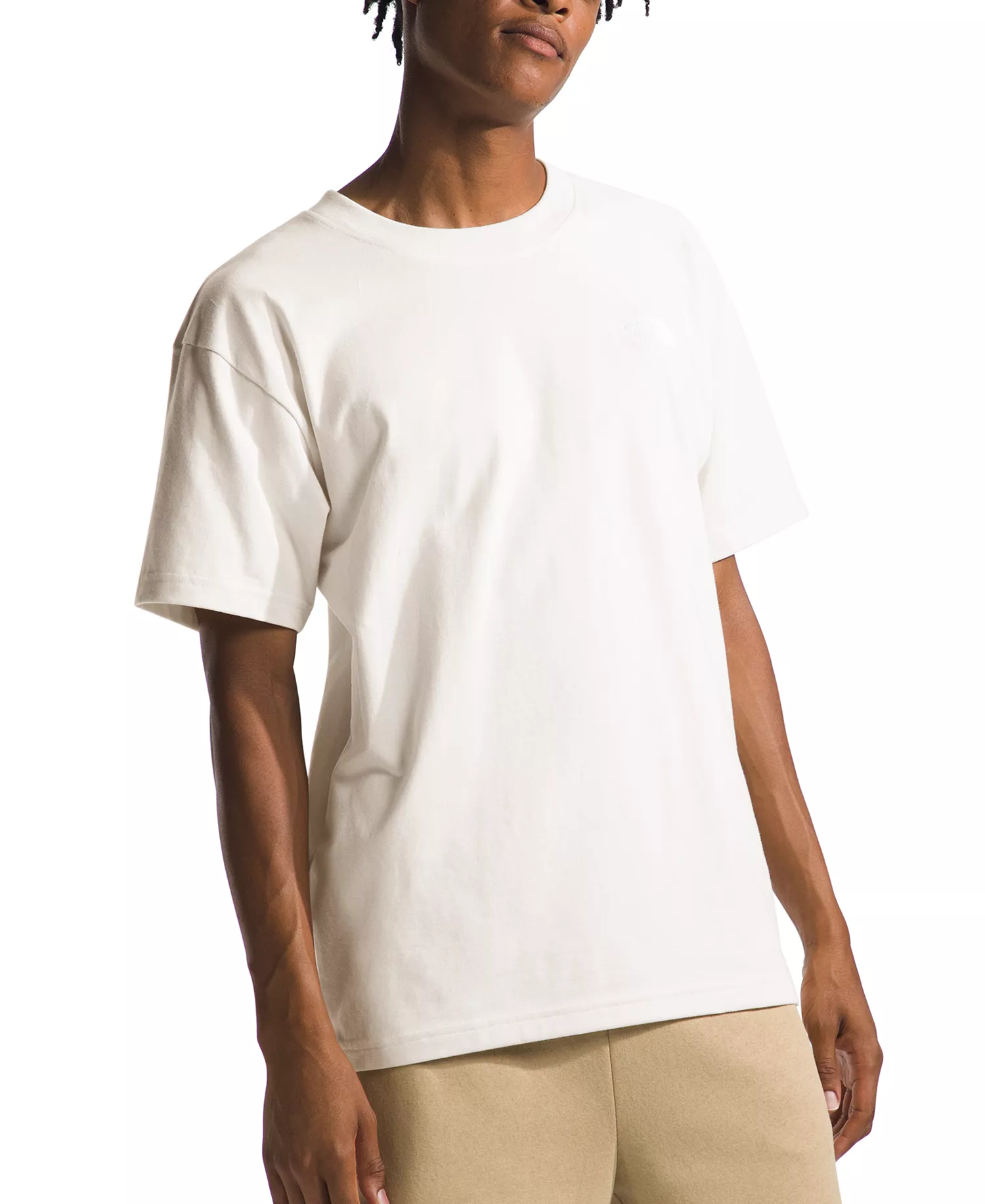 Men's Evolution Relaxed Logo T-Shirt - White Dune/tnf White - 2XL