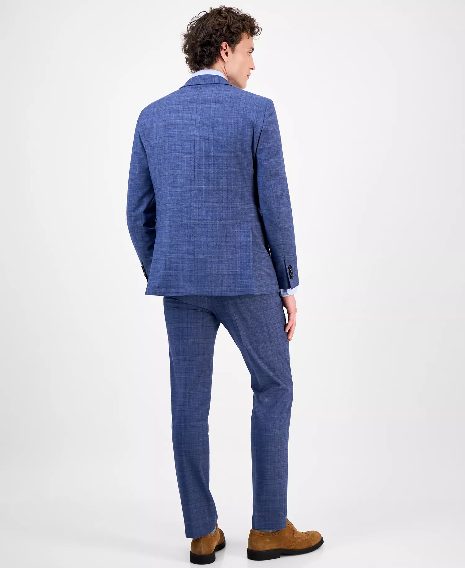 Men's Modern-Fit Wool TH-Flex Stretch Suit Separates