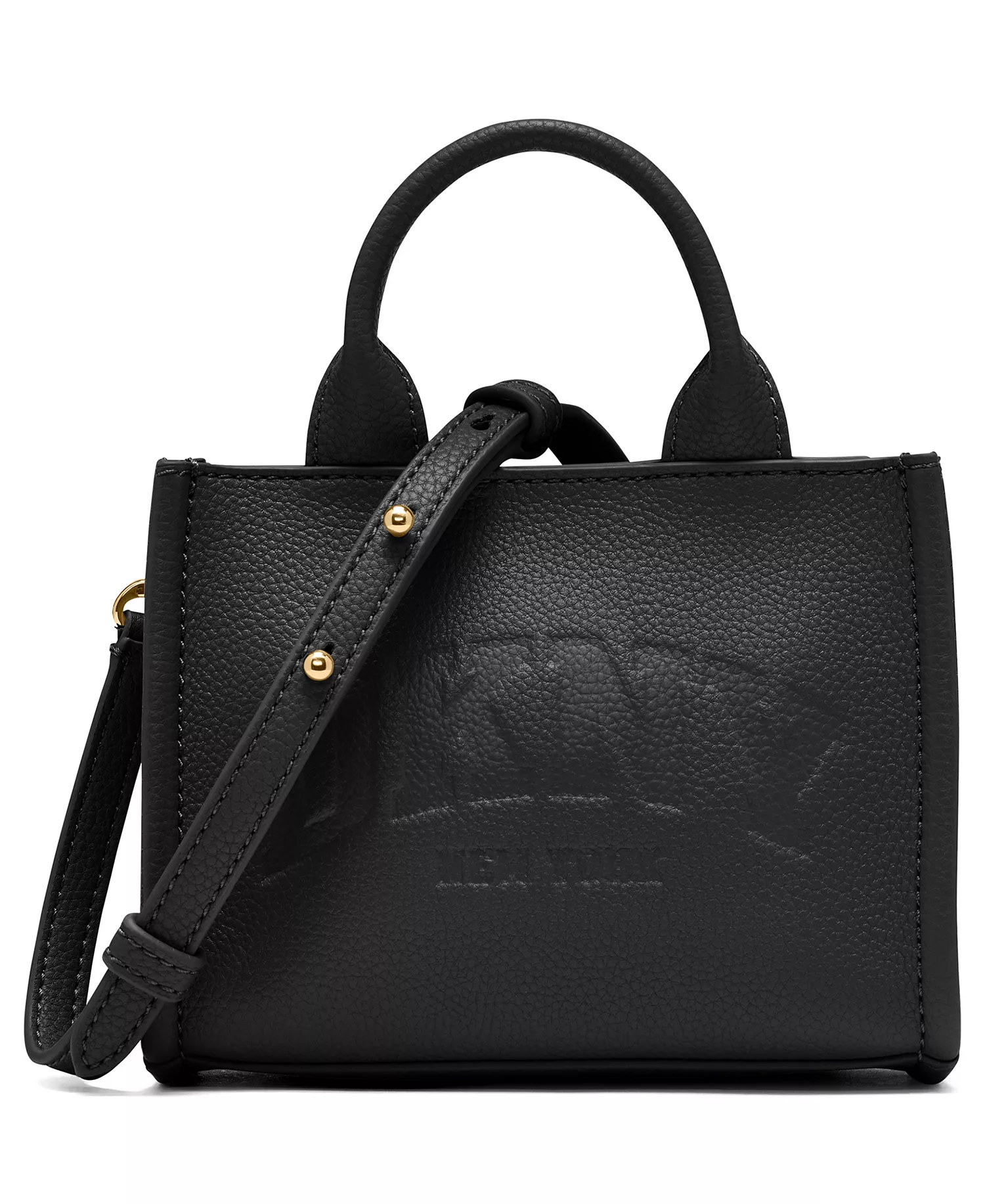 Women's Mini Crossbody Handbag - Black - Mini