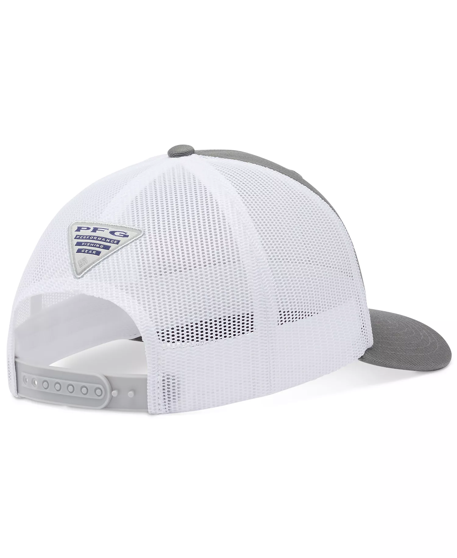 Men's PFG Fish Snapback Hat - Titanium - OS