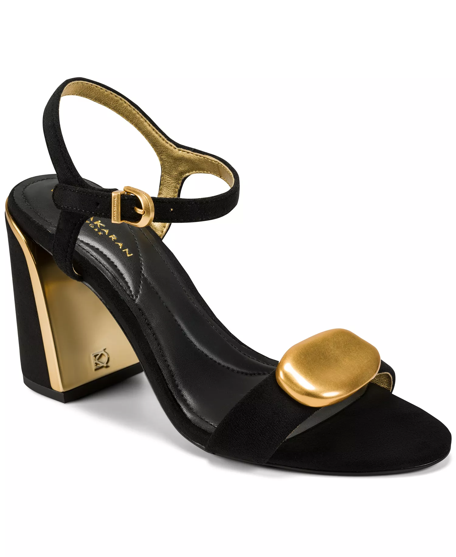 Seraphina Ankle Strap Sandals - Black - 10M