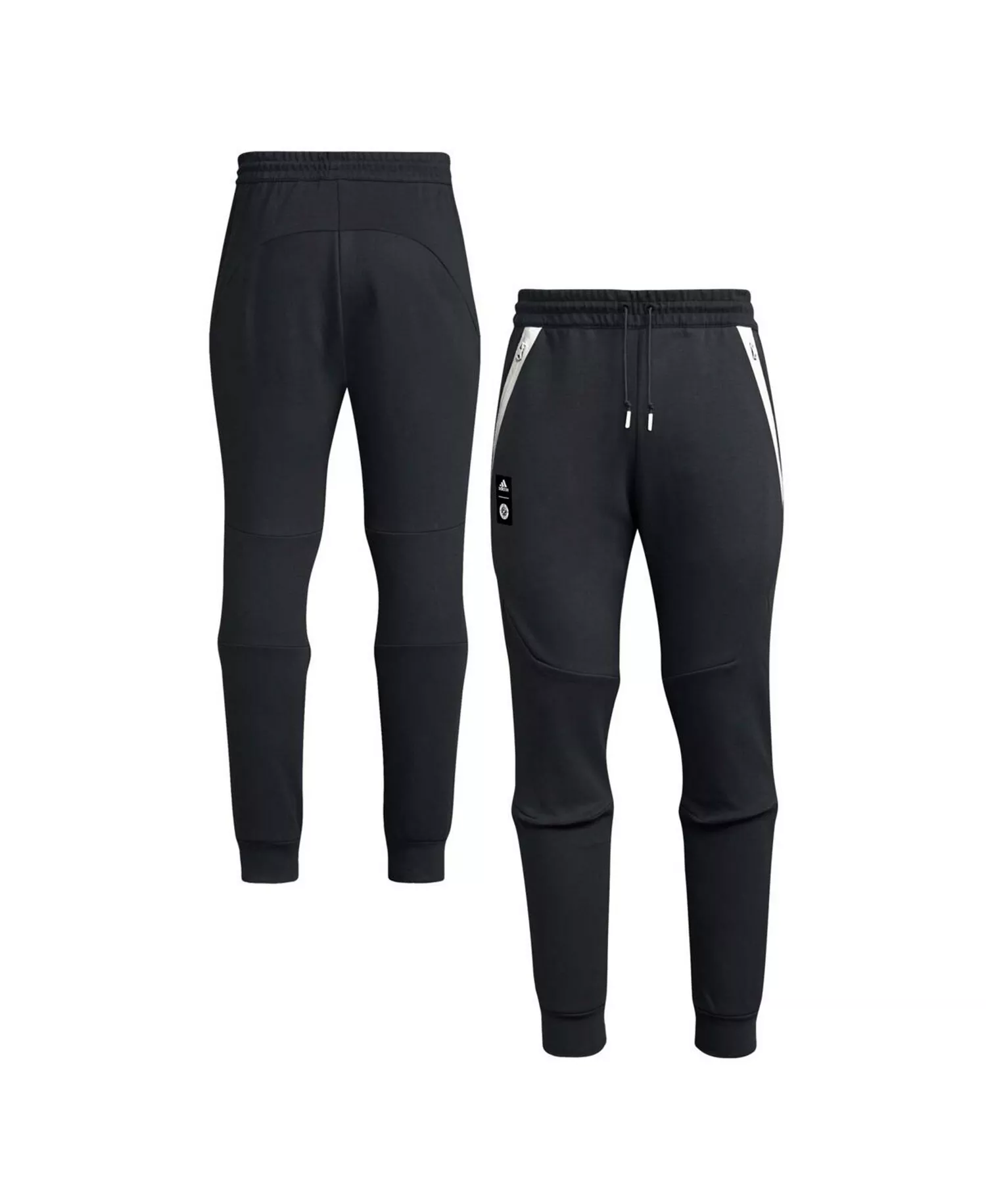 Men's 2023 Player Black New England Revolution Club Travel Pants - Black - 2XL