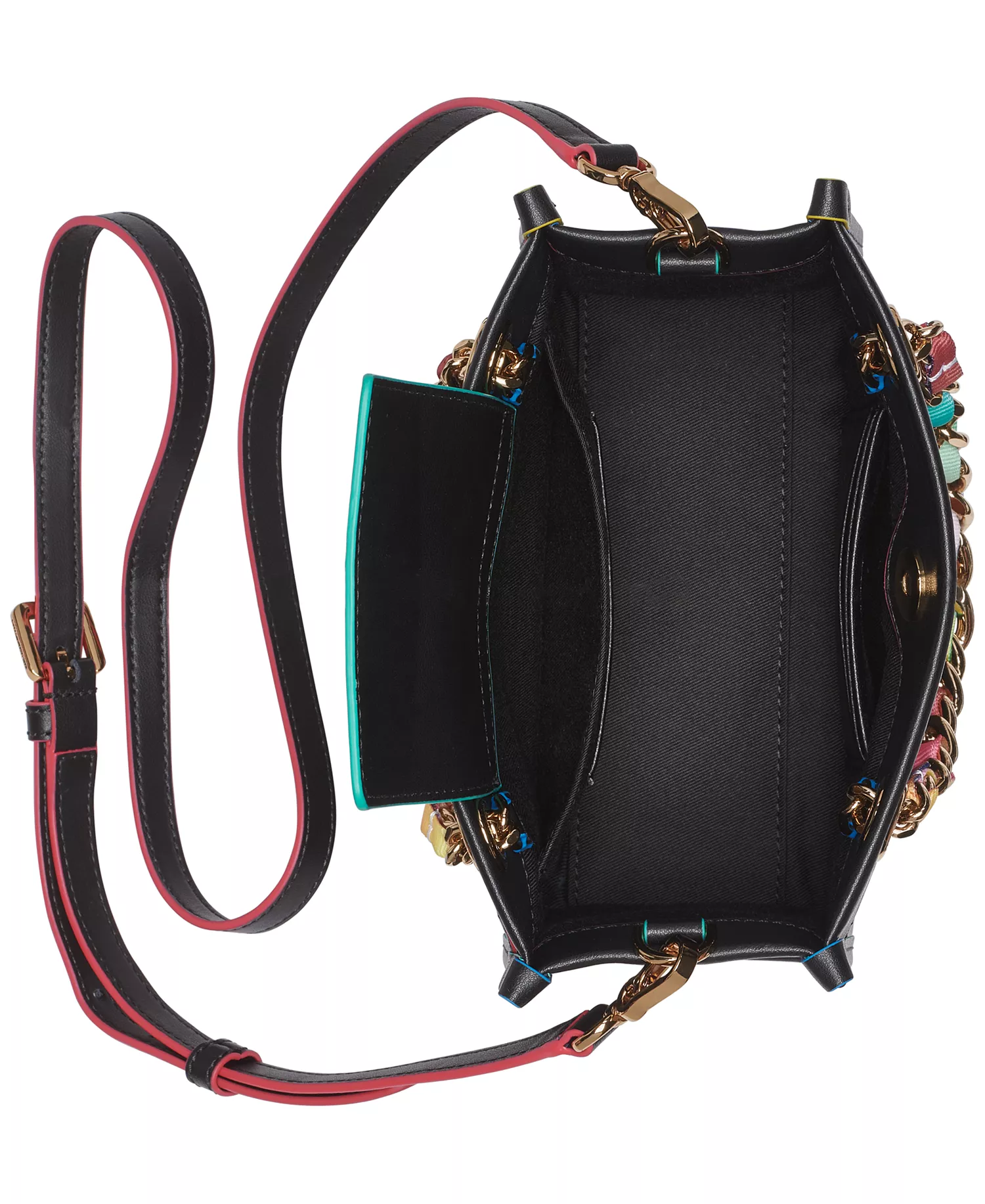 Savoie Small Leather Crossbody - Black Multi Combo - NO SIZE