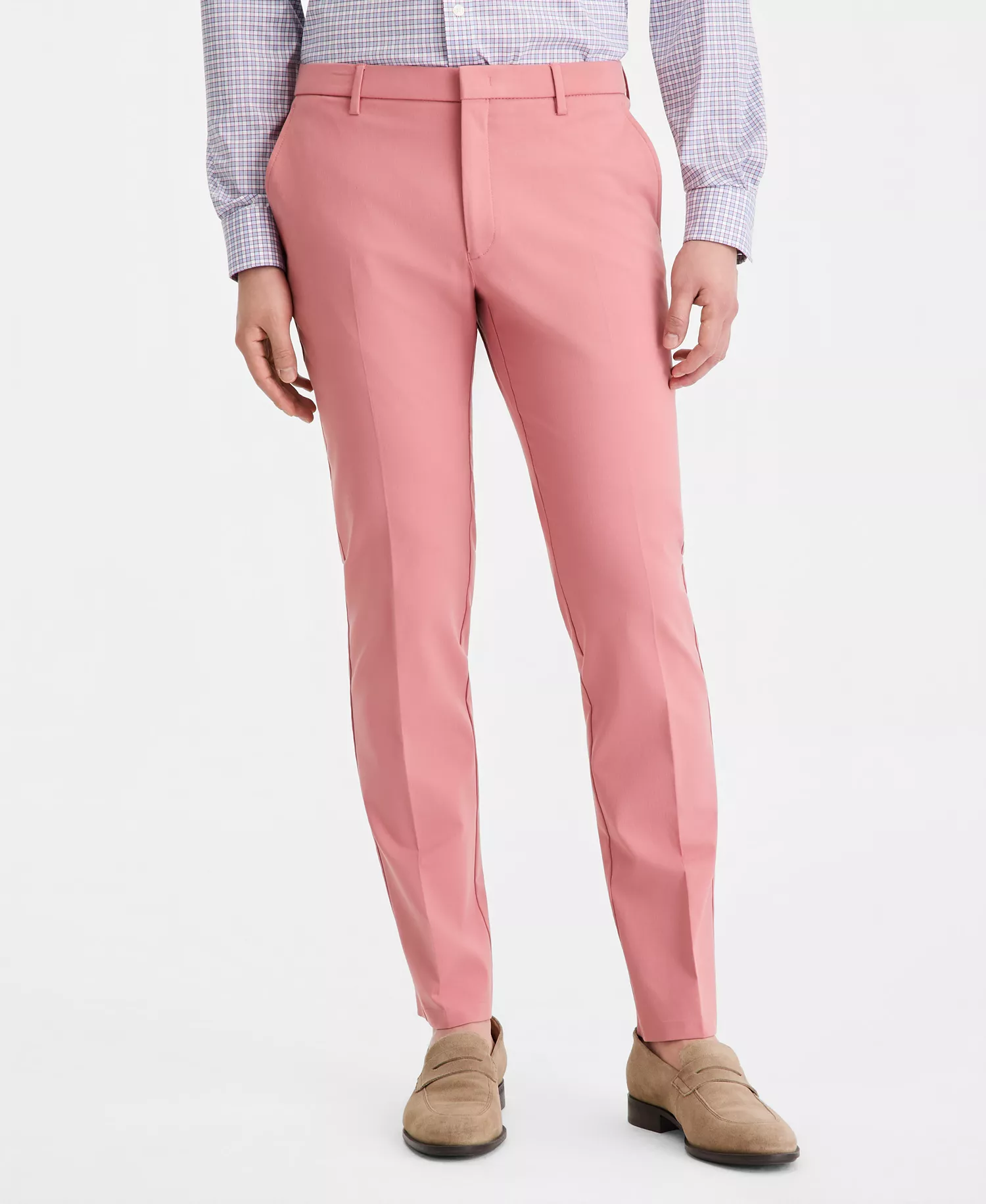 Men's Modern-Fit Dress Pant - Coral - 30x30