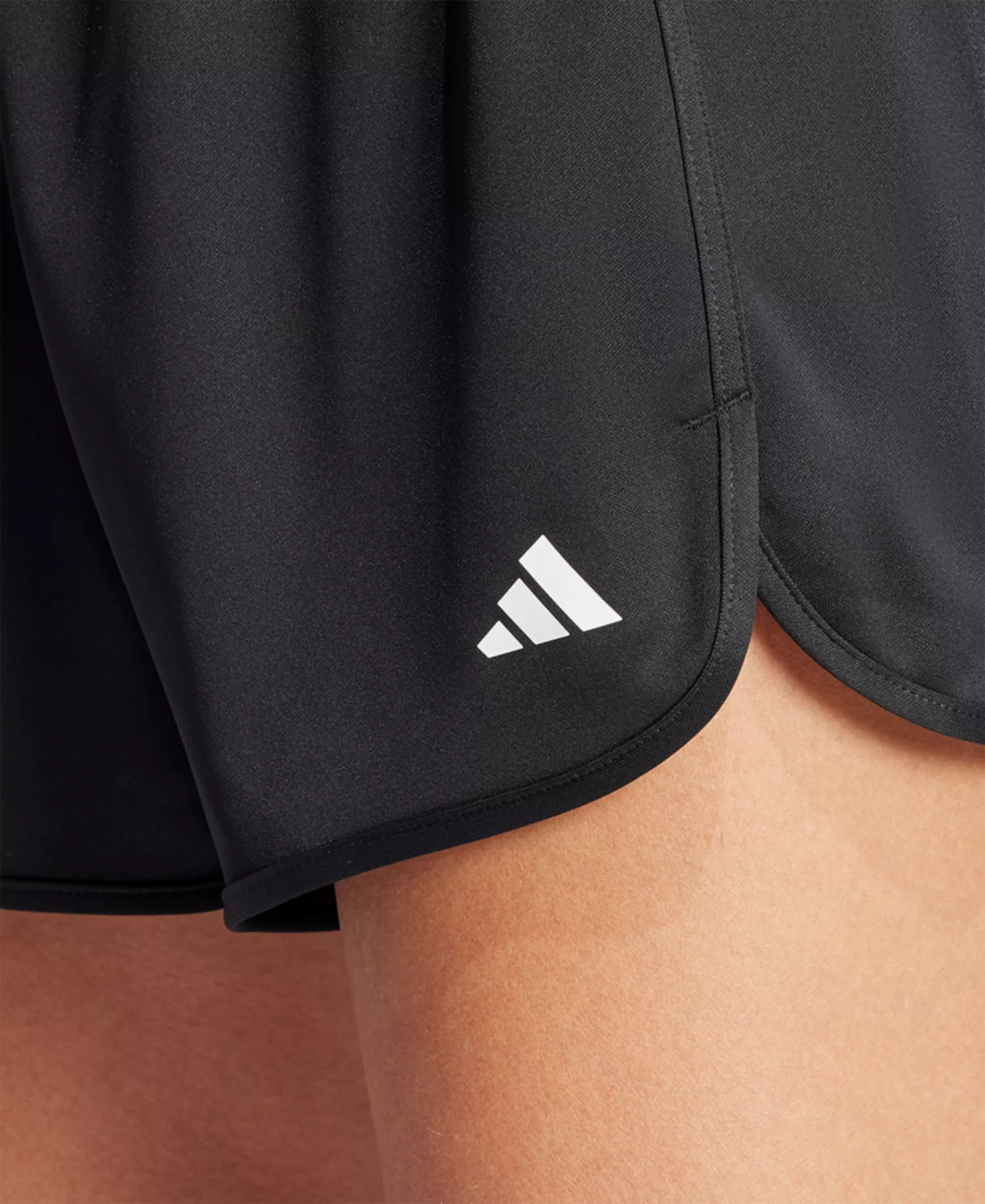 Women's High-Waisted Knit Pacer Shorts - Black - L