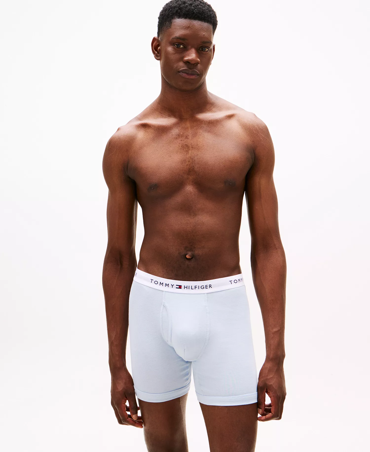 Men's 5-Pack Classic Boxer Briefs - Breezy Blue/ Bank Blue/ White/ Desert Sky/ Desert Sky - 1X