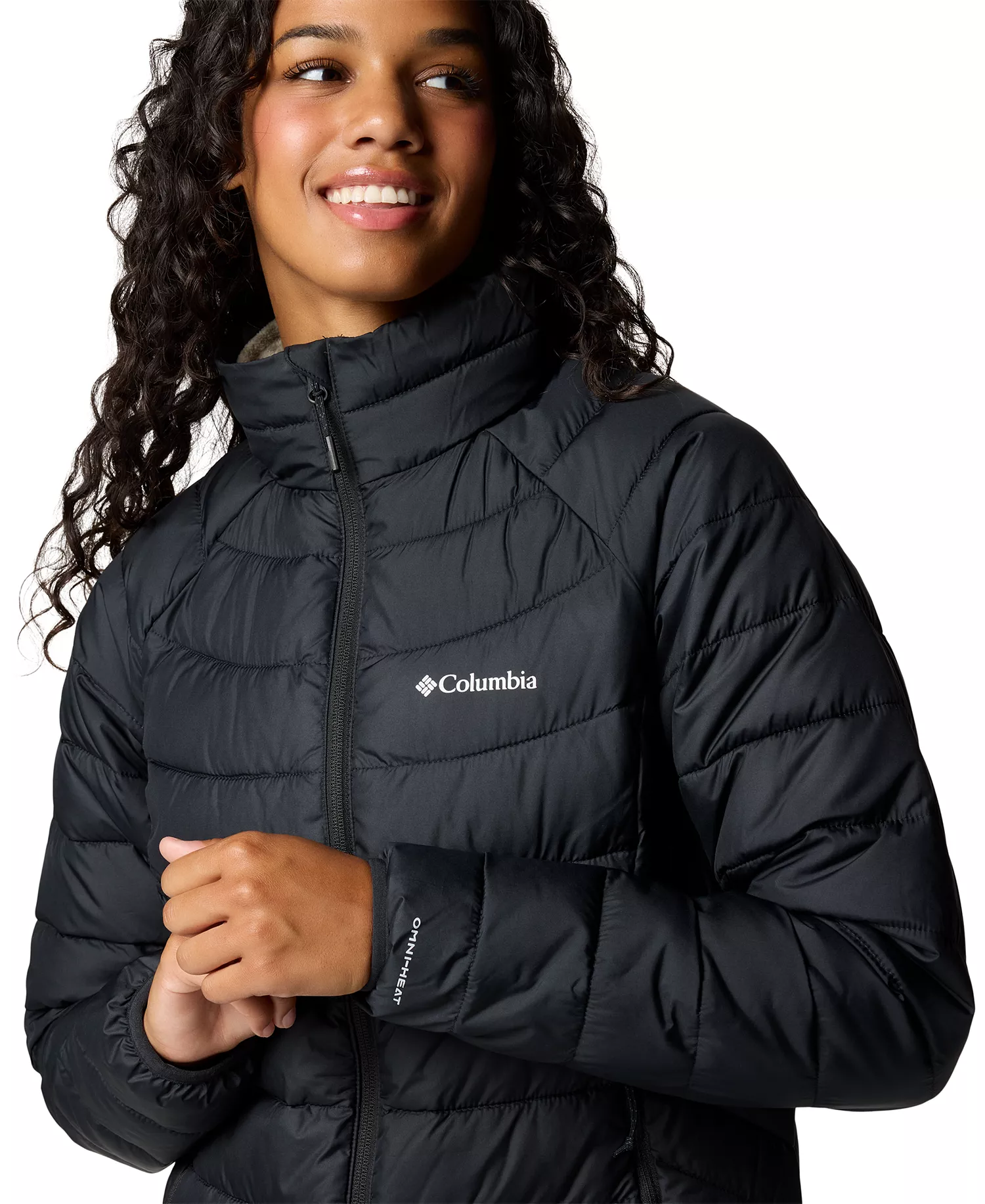 Women's Powder Lite II Full Zip Jacket - Black - L