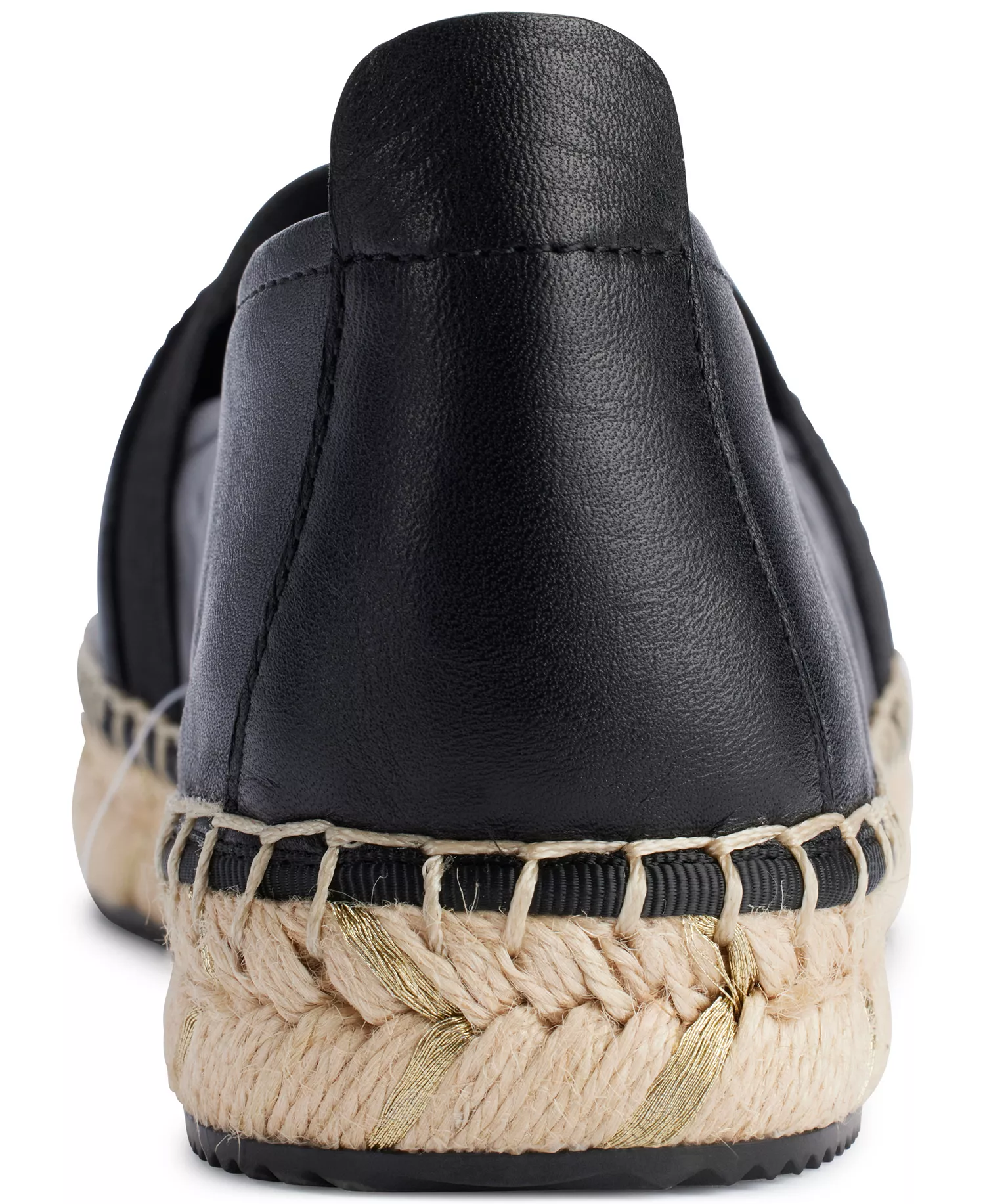 Women's Manika Heart Patch Espadrille Flats - Black - 10M
